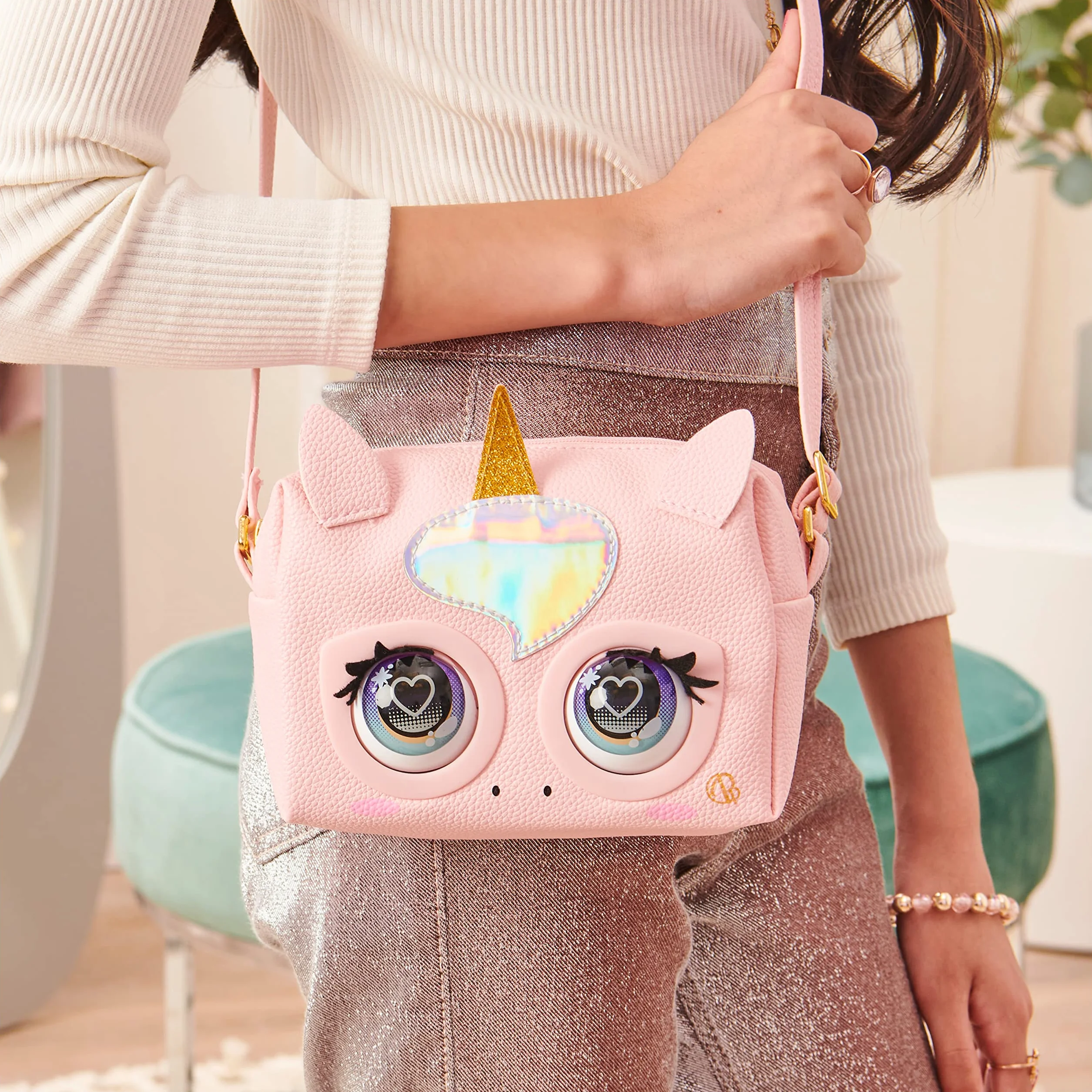 Purse Pets - Glamicorn Interaktywna Torebka Z Jednorożcem, Różowy, Od 5 Lat,6062241-6064255