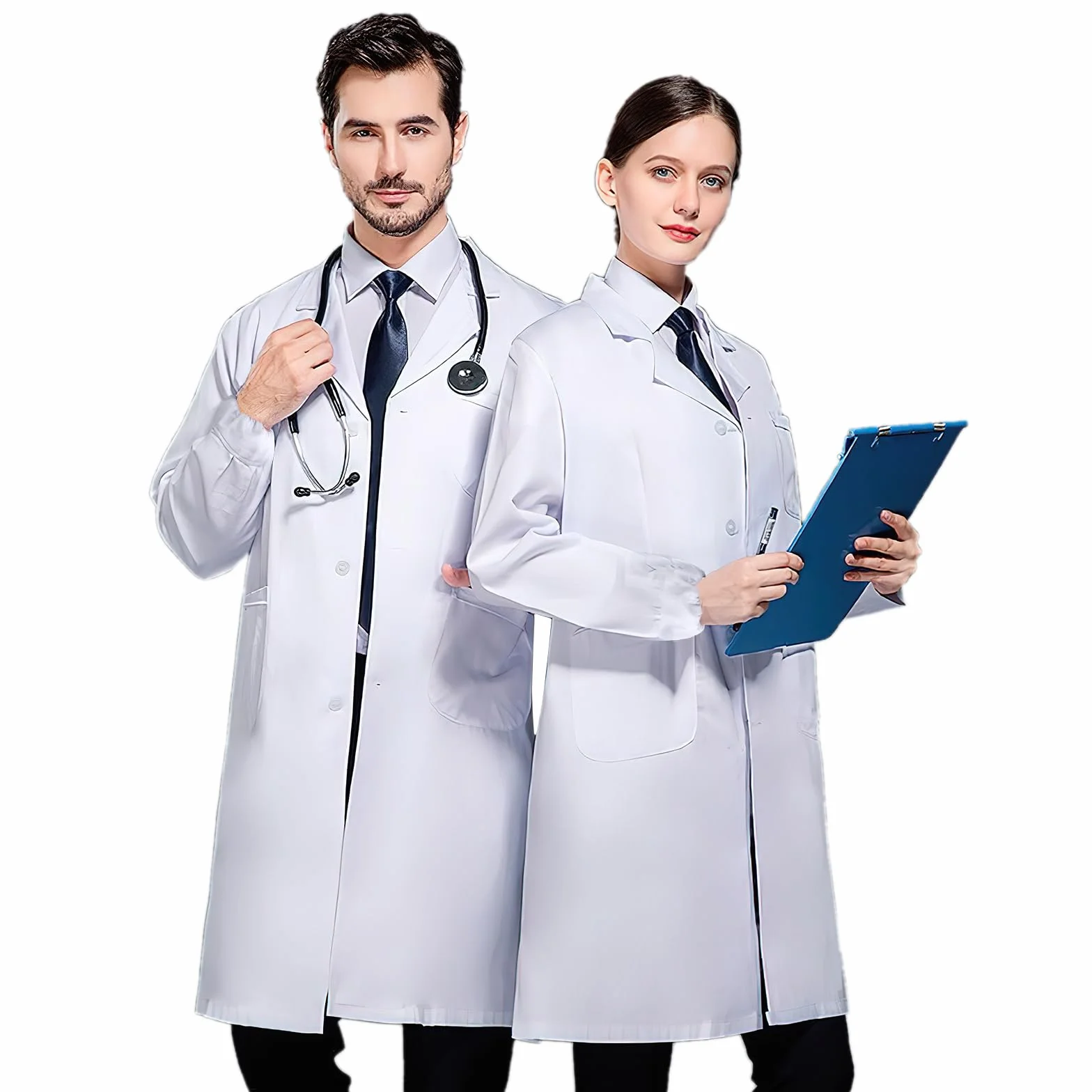 Biała bluzka laboratoryjna dla kobiet i mężczyzn laboratorium chemia laboratoryjna bluzka lekarska unisex dla studentów laboratorium naukowiec pielęgniarka cosplay XXL 180