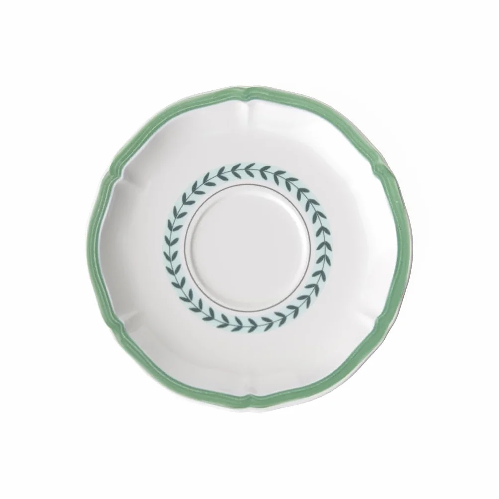 Villeroy & Boch French Garden Spodek Porcelana Zielony Biały Ø 17 cm