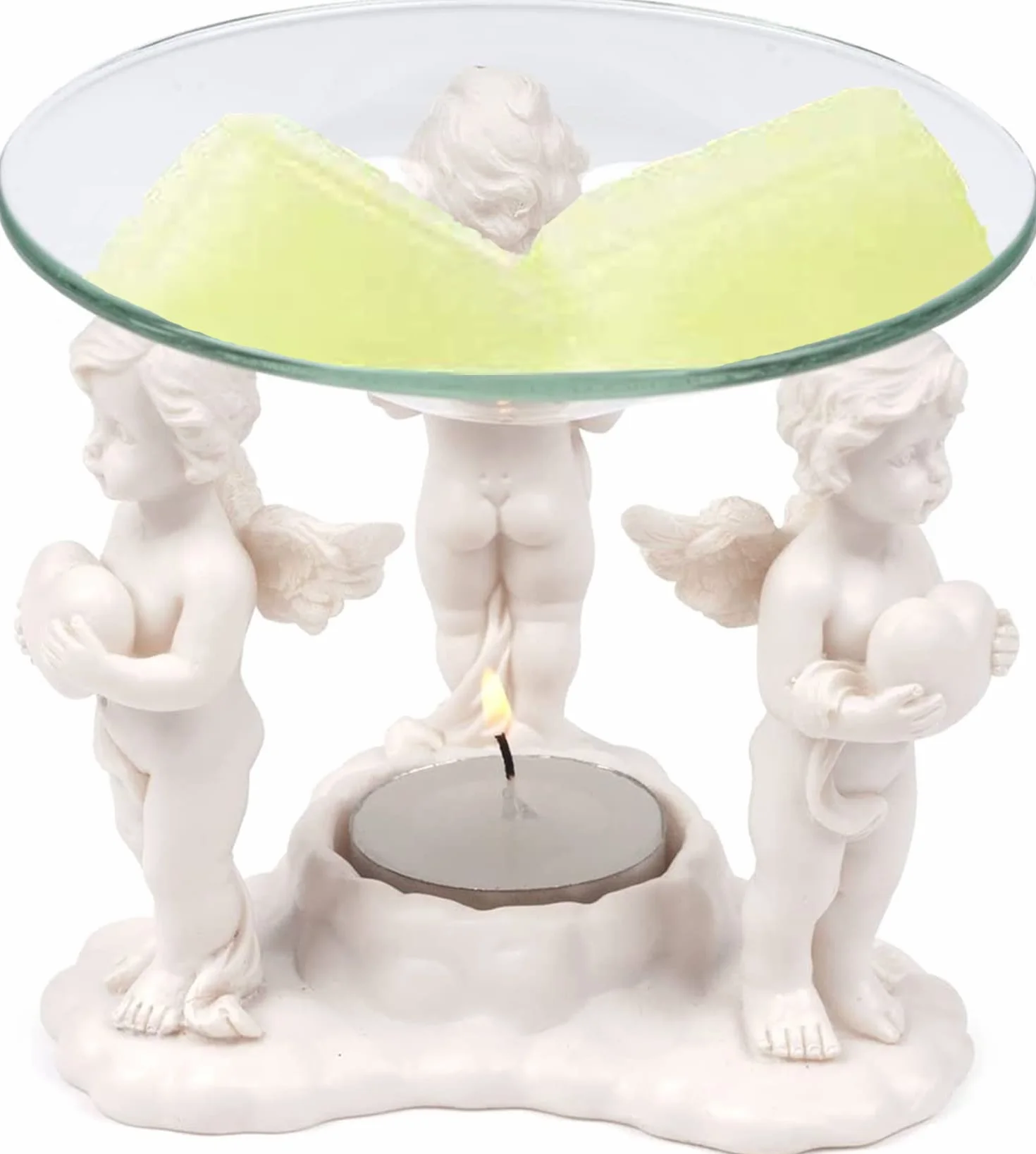 Lampa perfumowana, szklana miska, 3 sztuki, 12 cm, okrągłe szkło zapasowe, do płaskiej lampy naftowej, podgrzewacz oleju, do elektrycznej lampy aromaterapii,