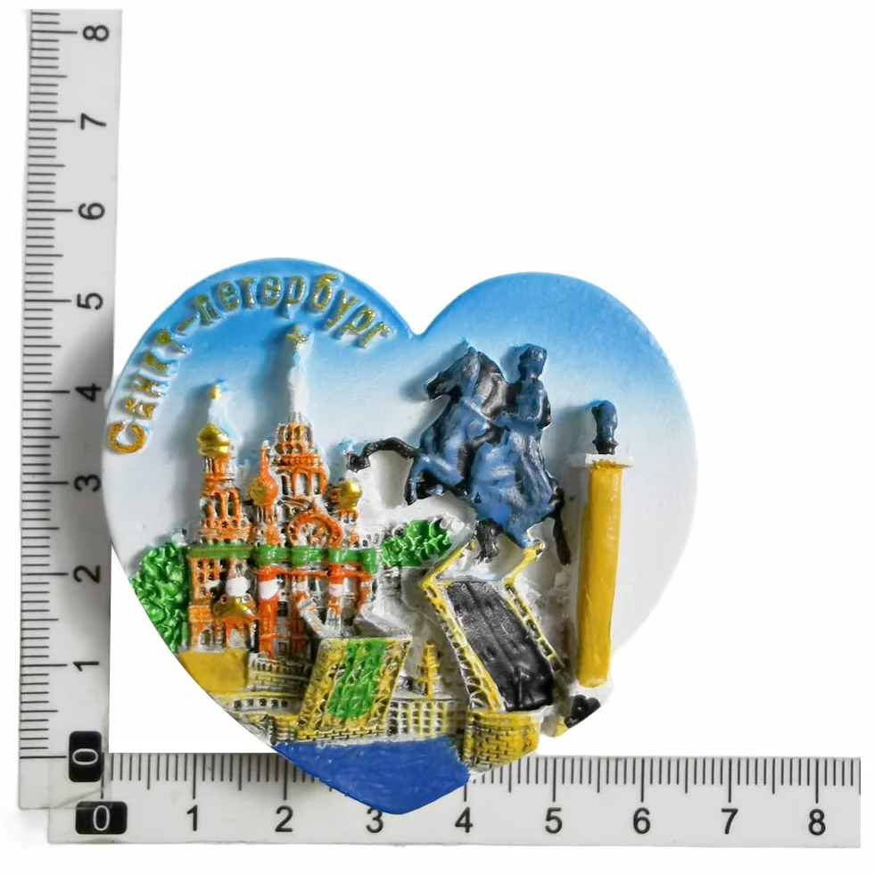 Sankt Petersburg Rosja pamiątka turystyczna 3D magnes na lodówkę dekoracja magnes