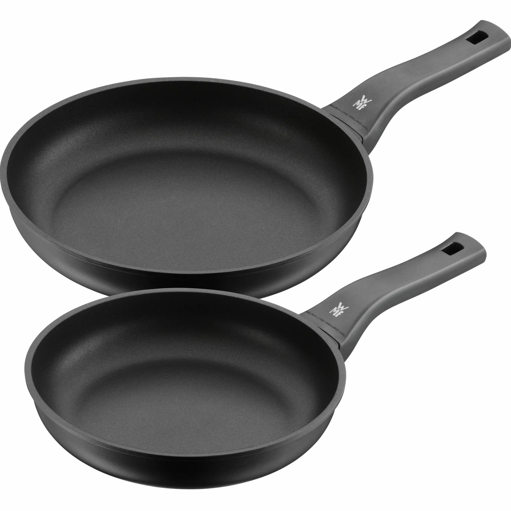 Wmf Permadur Excellent Zestaw Patelni, Aluminiowy, Czarny, 2-Częściowy (28 + 24 cm)