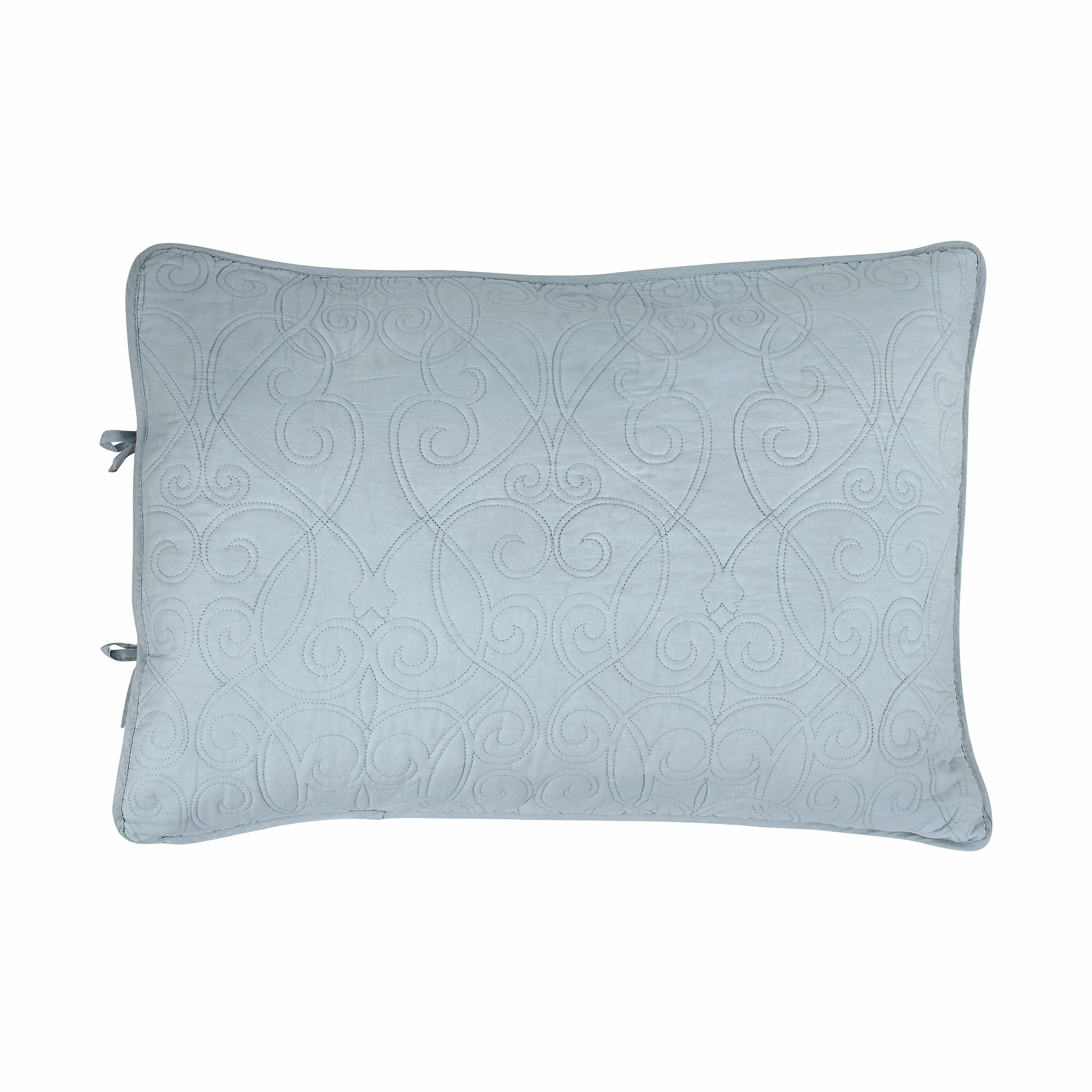Laura Ashley Bawełniana dwustronna pościel z pasującymi poszewkami, idealna na wszystkie pory roku i wstępnie prana dla dodatkowej miękkości, niebieski Breeze Blue, King