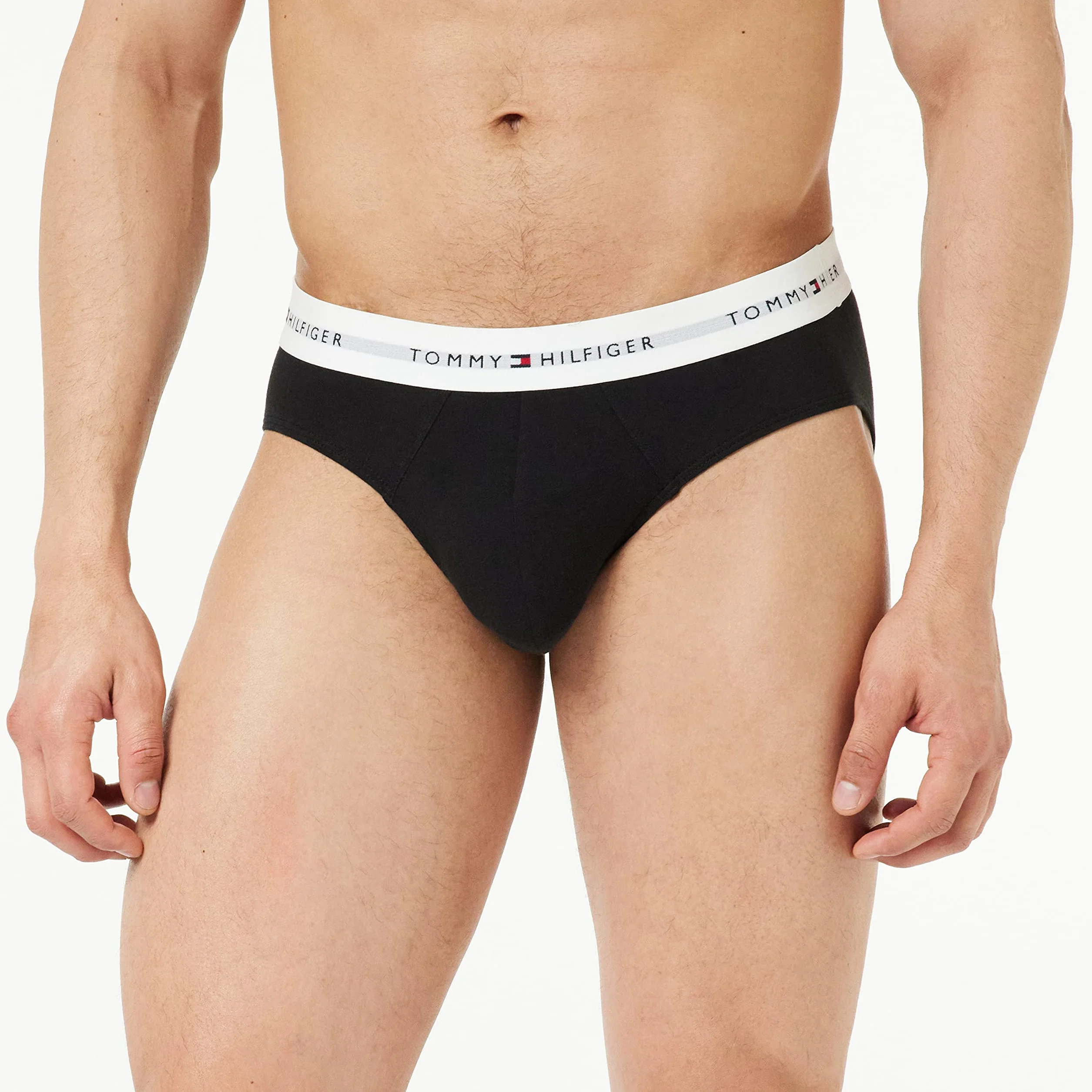 Tommy Hilfiger Majtki męskie, Wielokolorowy (czarny/czarny/czarny/czarny), L