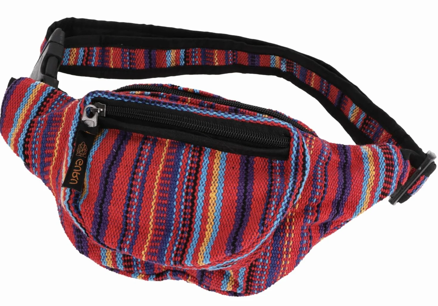GURU SHOP Ethno Sidebag & torba na pasek, torba biodrowa, uniseks – dla dorosłych, 14 x 22 x 6 cm, model 3, Einheitsgröße, casual