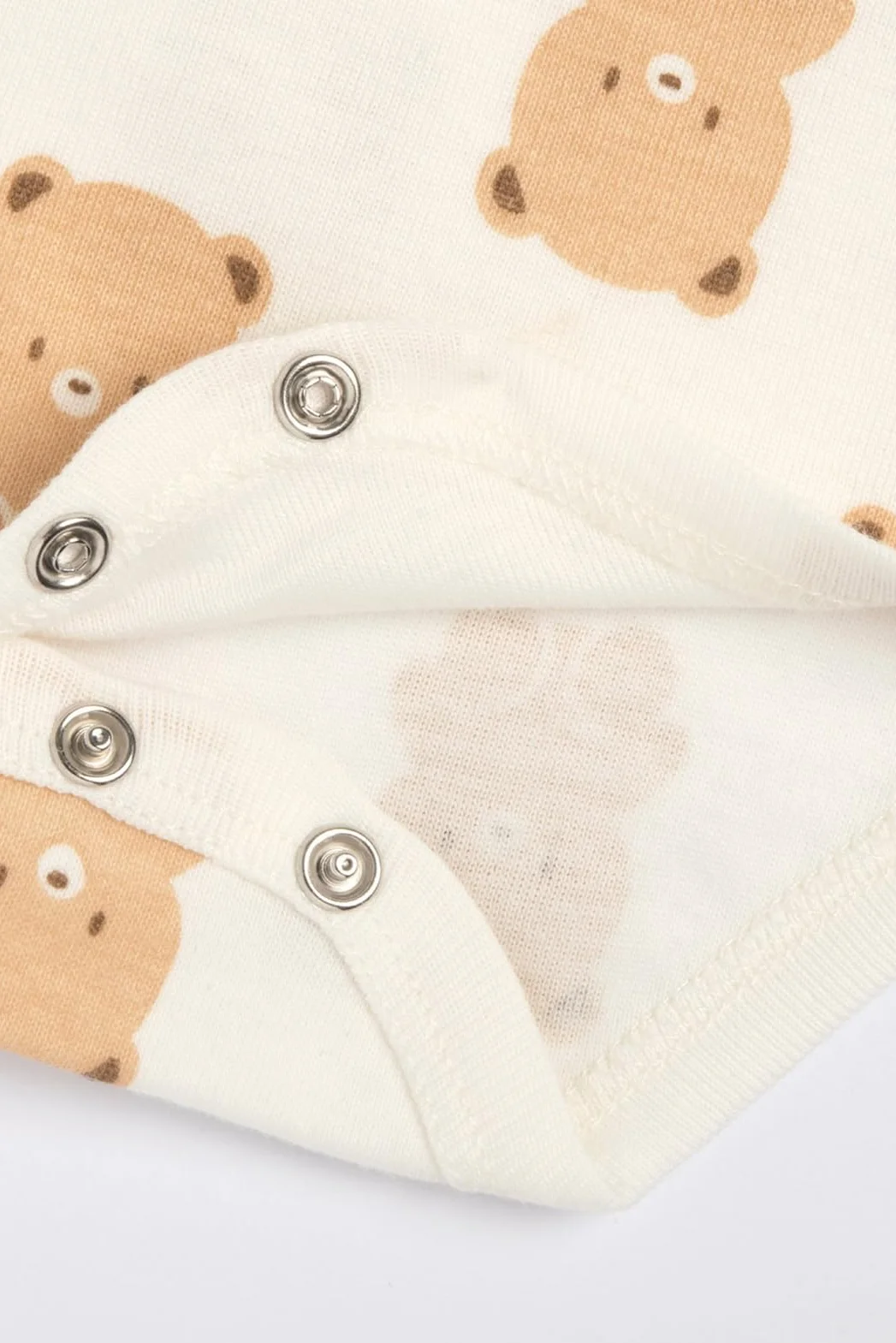 Chicco Zestaw 4 body S/M (opakowanie 4) unisex, Beżowy, 9 miesięcy