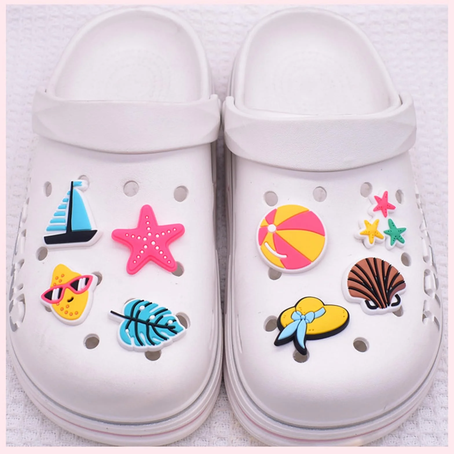 Charms do Crocs PVC ozdoby na buty letnie 1-3cm dla dziewcząt kobiet chłopców dorosłych