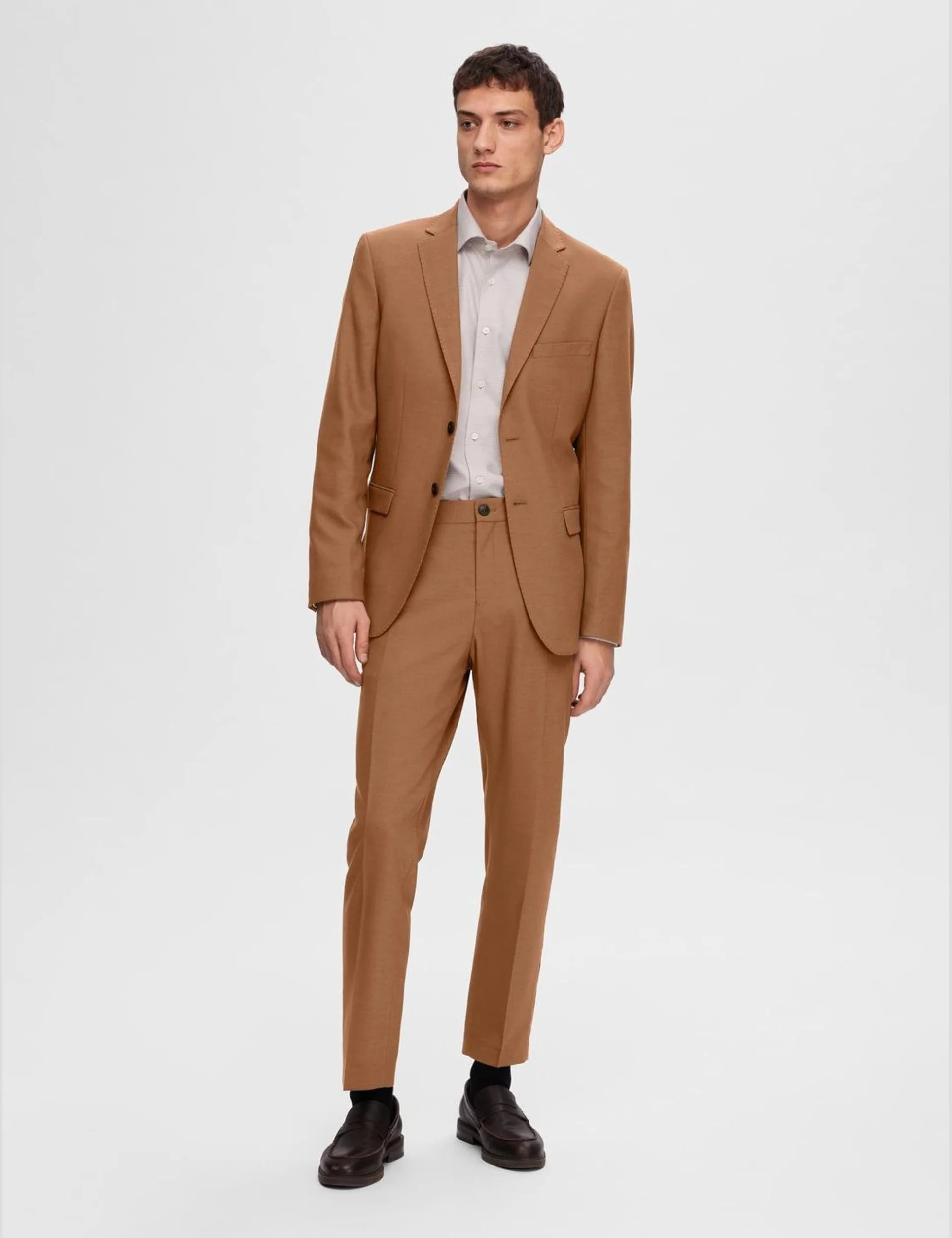 SELECTED HOMME Slhslim-neil Trs B Noos - Garnitur — spodnie Mężczyźni