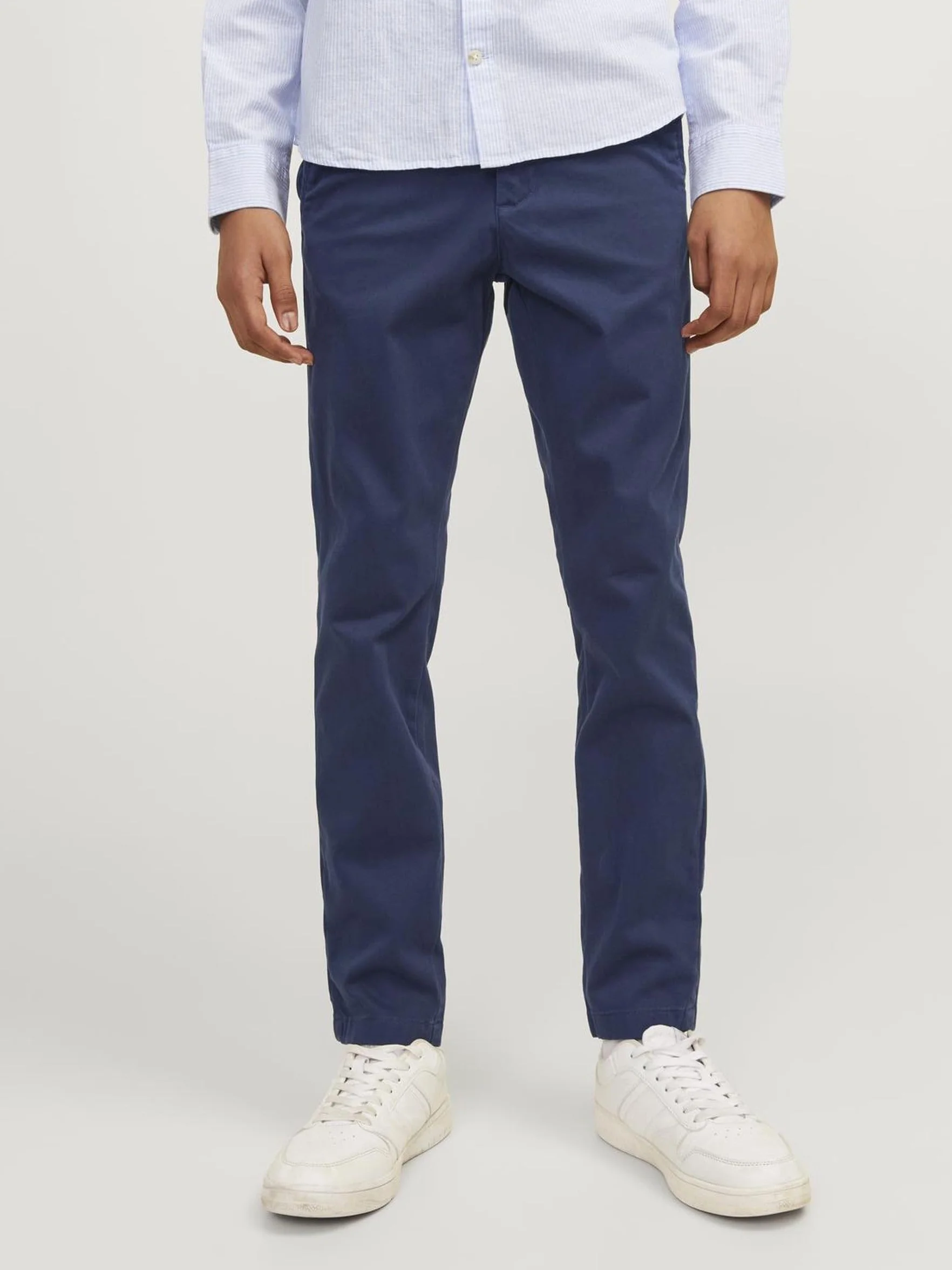 JACK & JONES Jjimarco Jjbowie Sa Navy Blazer Noos Jr - Spodnie Chłopcy