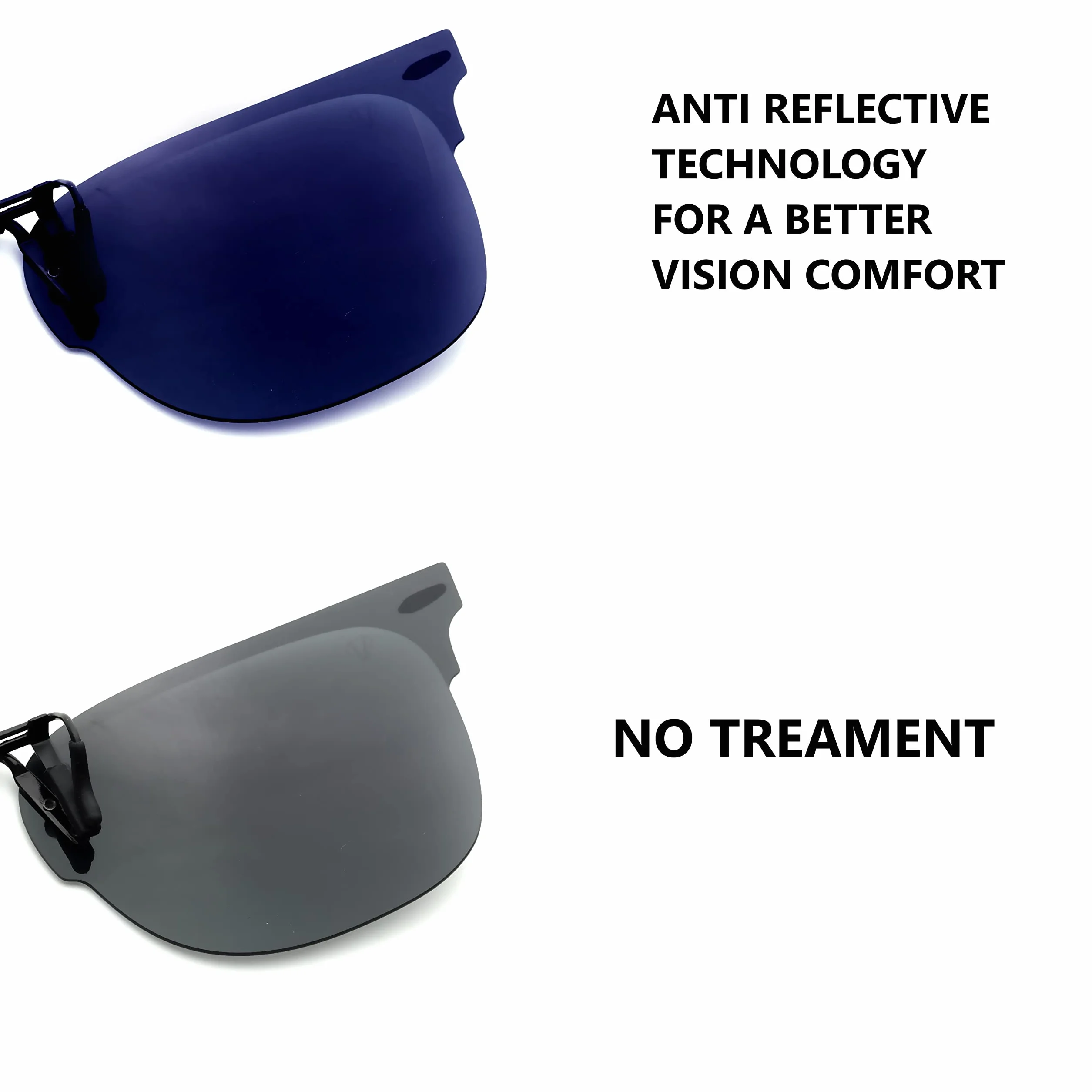 Nakładki Przeciwsłoneczne z Polaryzacją na Okulary Korekcyjne, Podnoszony i Ultra Lekki, Klipsy Przeciwsłoneczne,100% Anti-UV, Certyfikat CE