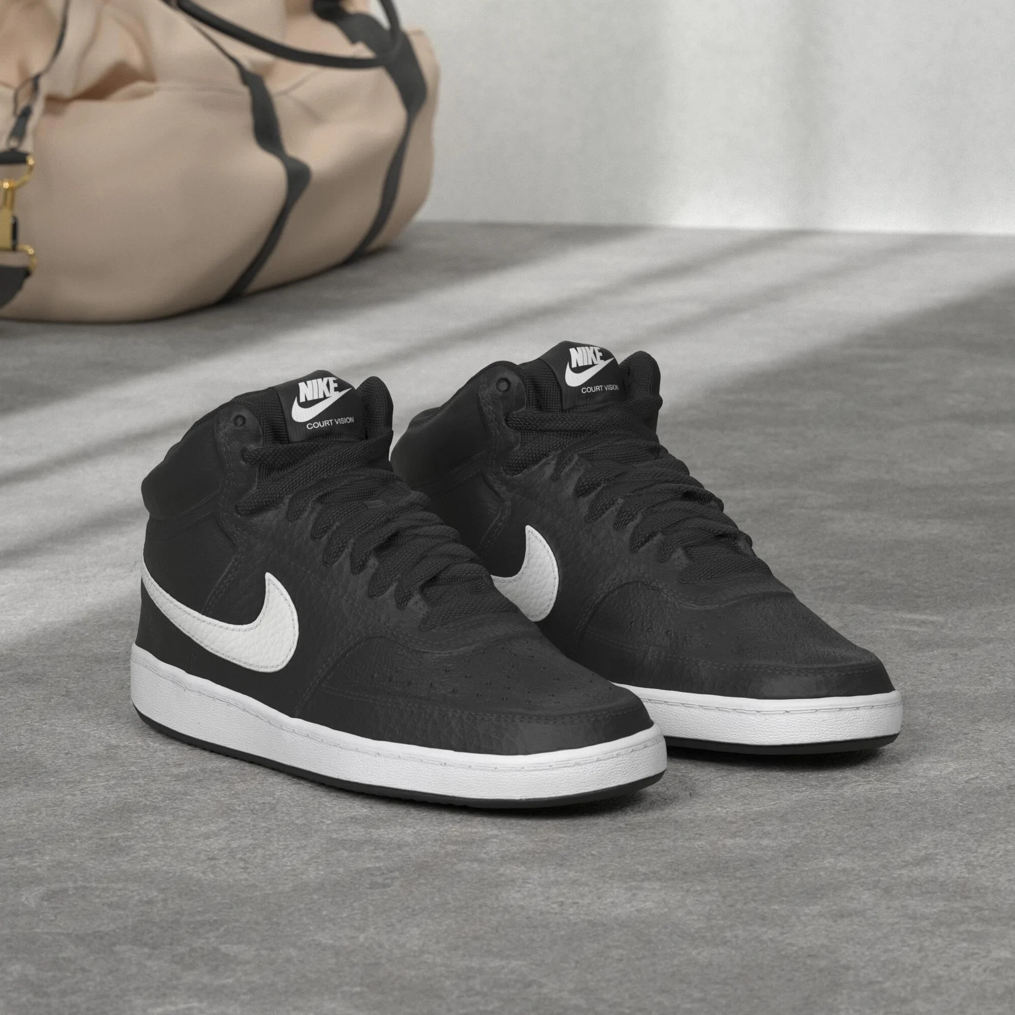 NIKE Kobiety Court Vision MidButy Sportowe