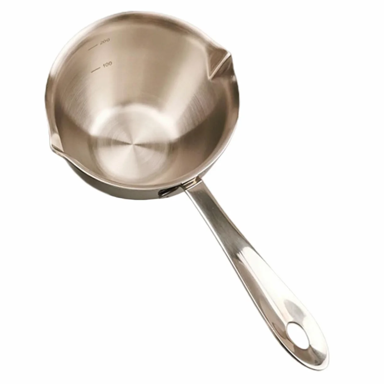 Stalowy Garnek Do Topienia - Gorąca Miska Do Topienia Akcesorium Do Pieczenia Do Garnka Do Topienia Czekolady 200 Ml