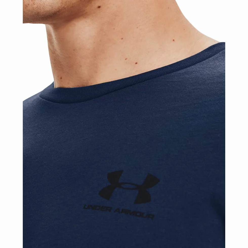 Under Armour Herren Sportstyle Left Chest, komfortables T-Shirt für Männer mit Logo auf der linken Brust, Sportshirt mit loser Passform