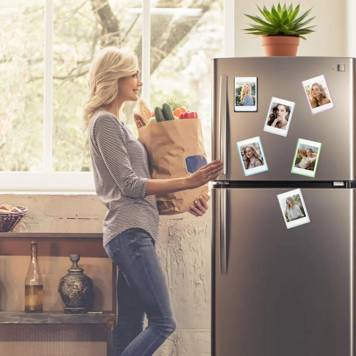 HENGBIRD Magnetyczna ramka na zdjęcia 10 sztuk do Instax Mini