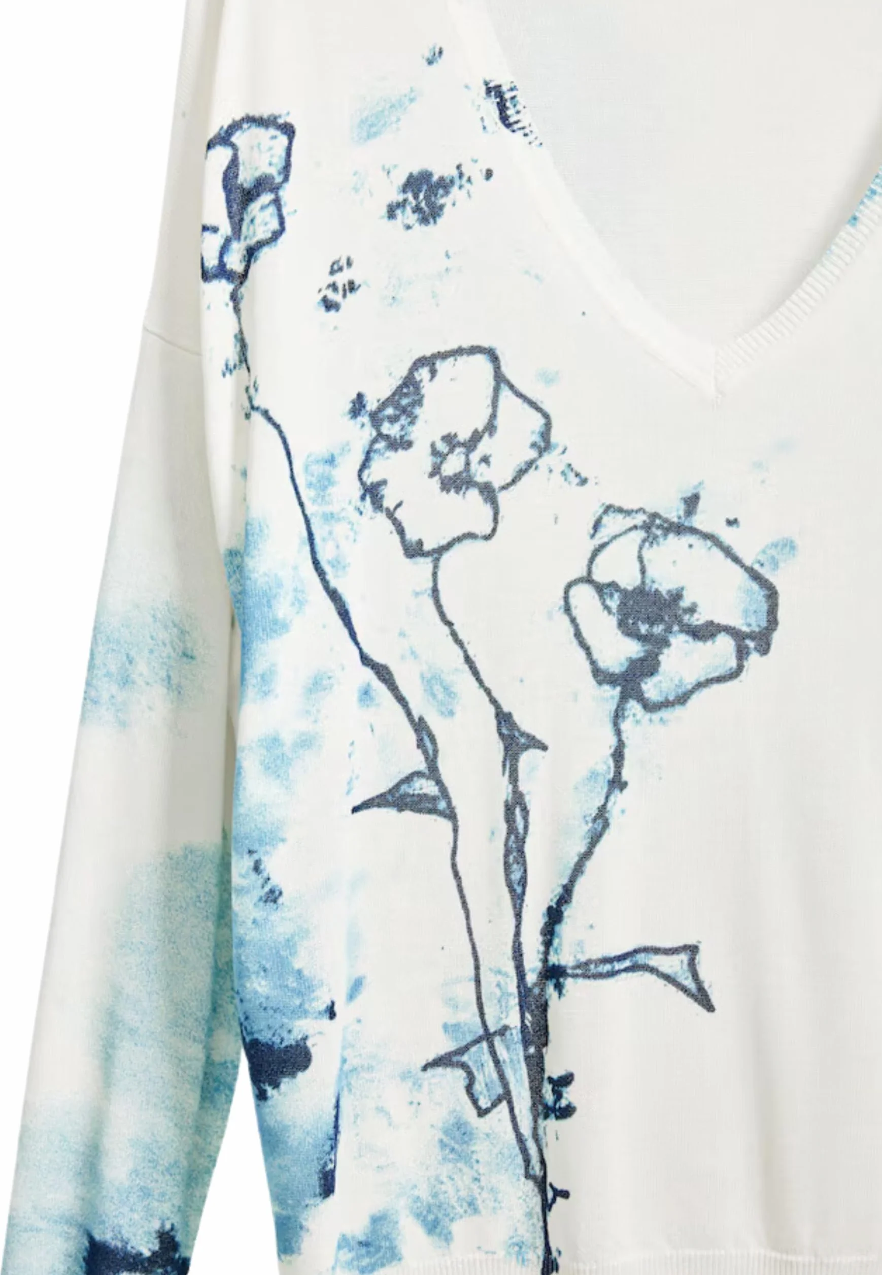 Desigual Jers_Helsinki Bluza damska, biała, M