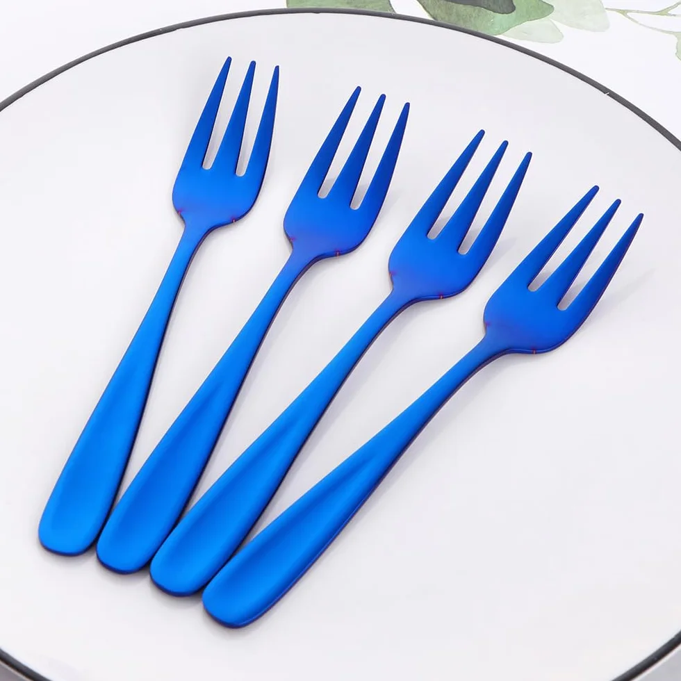 Widelczyki do ciasta ze stali nierdzewnej 13,6 cm 12 sztuk