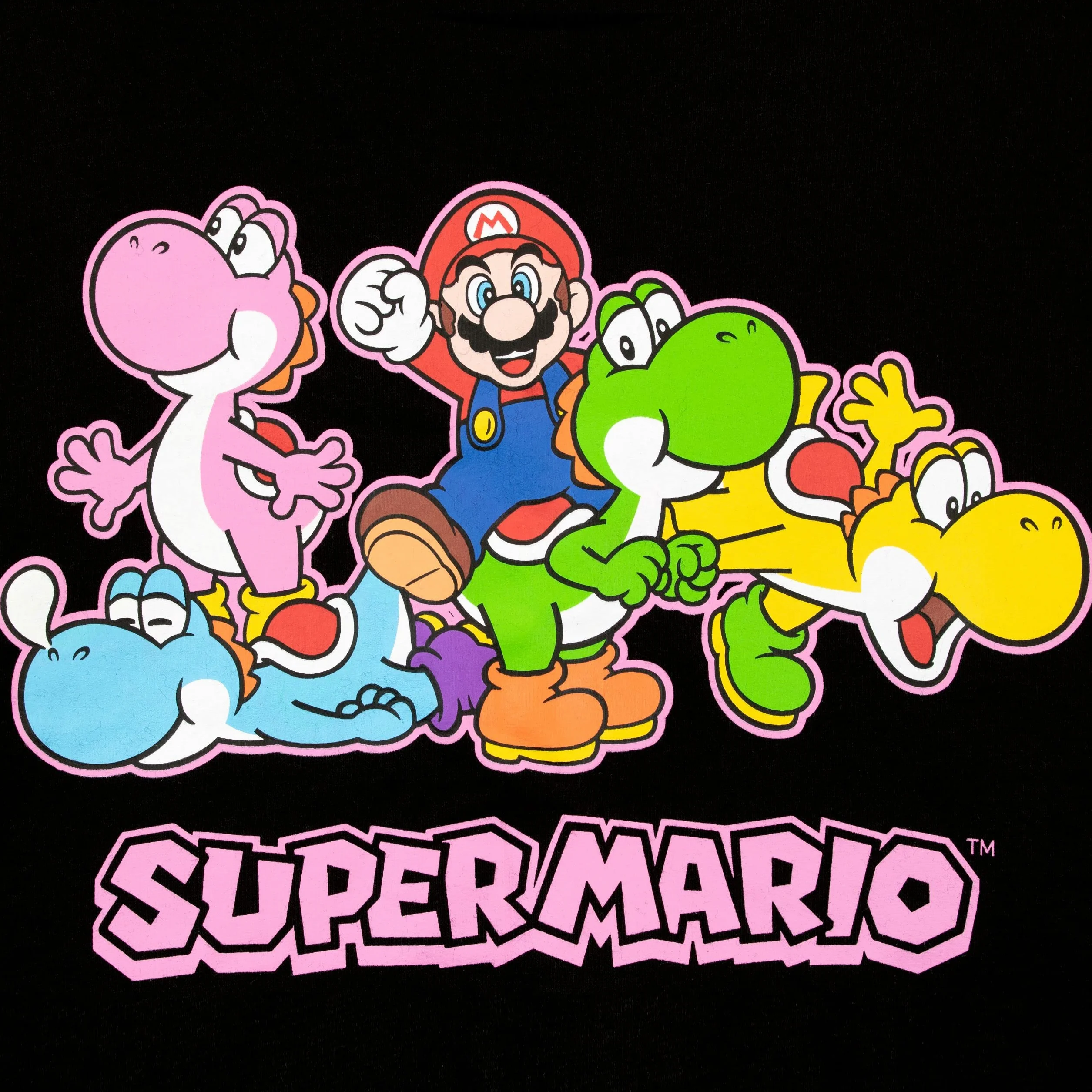 SUPER MARIO BROS Dziewczyny Bluza dla gamerów Bluza z długim rękawem dla dziewczynek