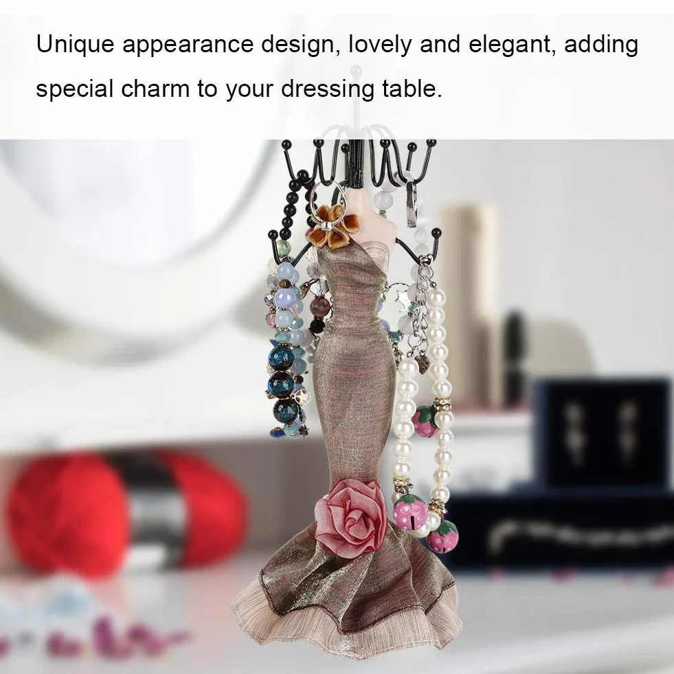 Schmuckständer, Halskette und Ohrringständer und Armband für Heimtextilien(01)