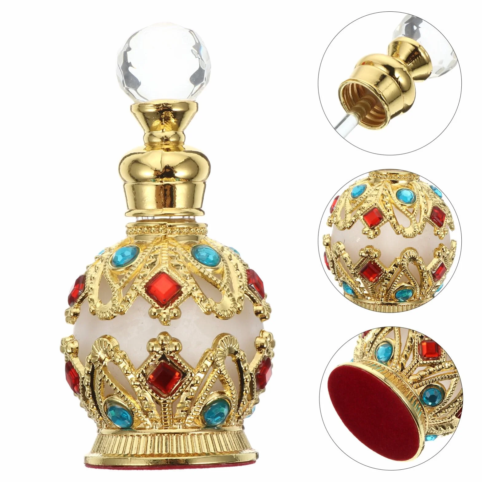 LALAFINA Butelka Na Perfumy 15 Ml Przenośny Dodatek Kosmetyczny