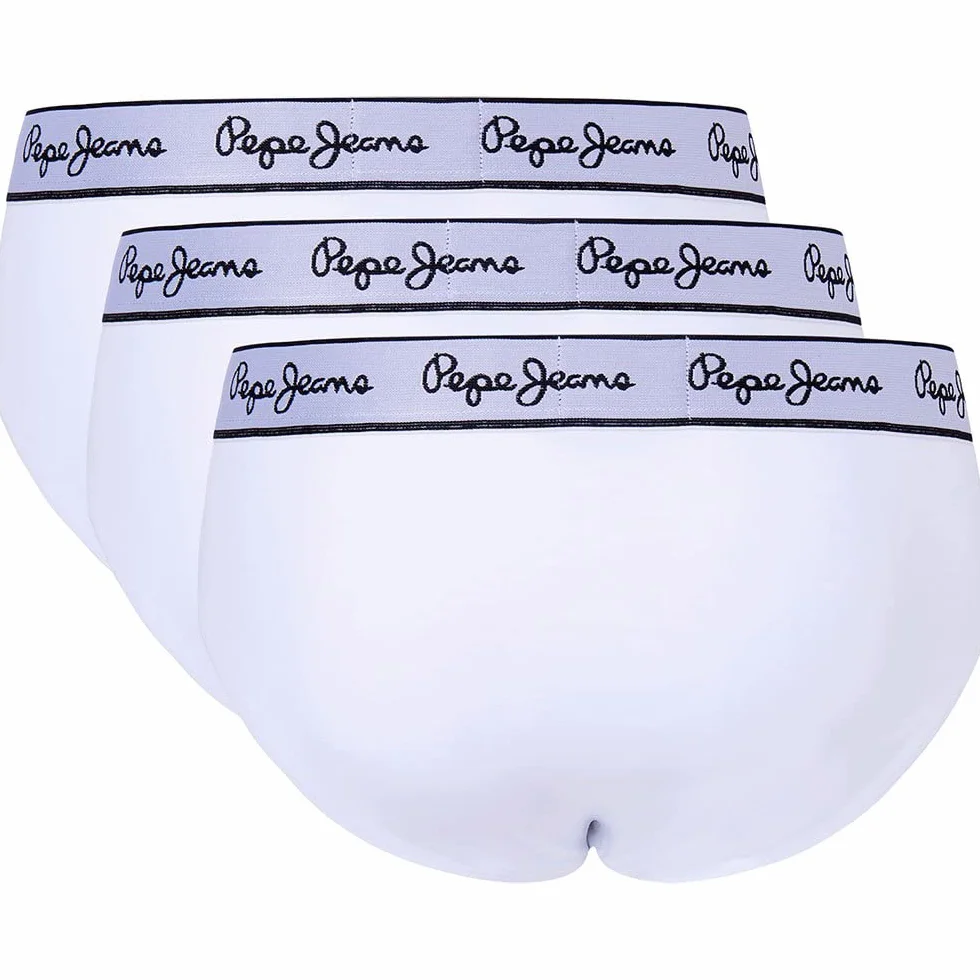 Pepe Jeans Majtki męskie (3 sztuki), Biały (biały), M