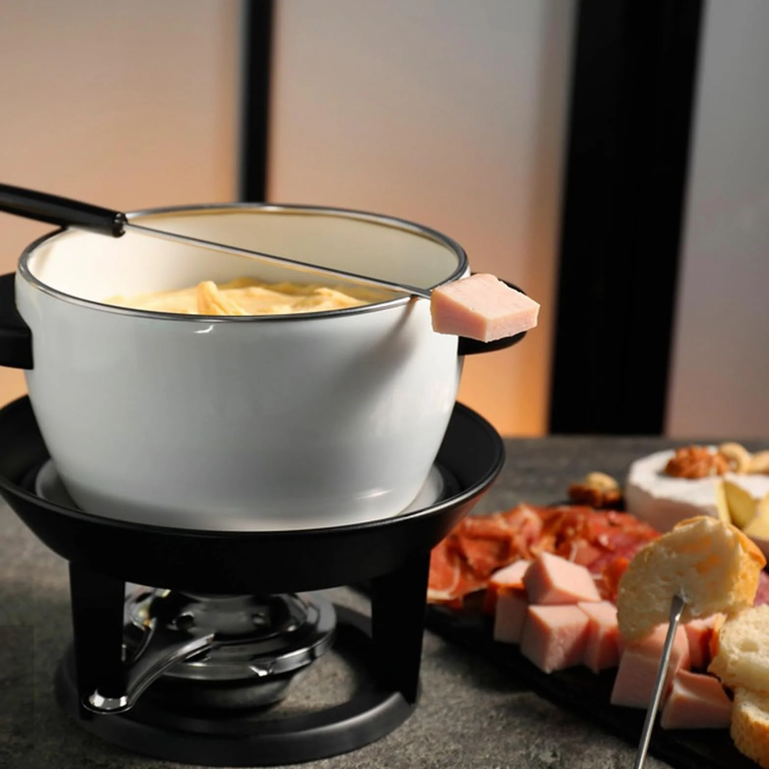 Mabor patyczki do fondue ze stali nierdzewnej 6 szt. 23 cm