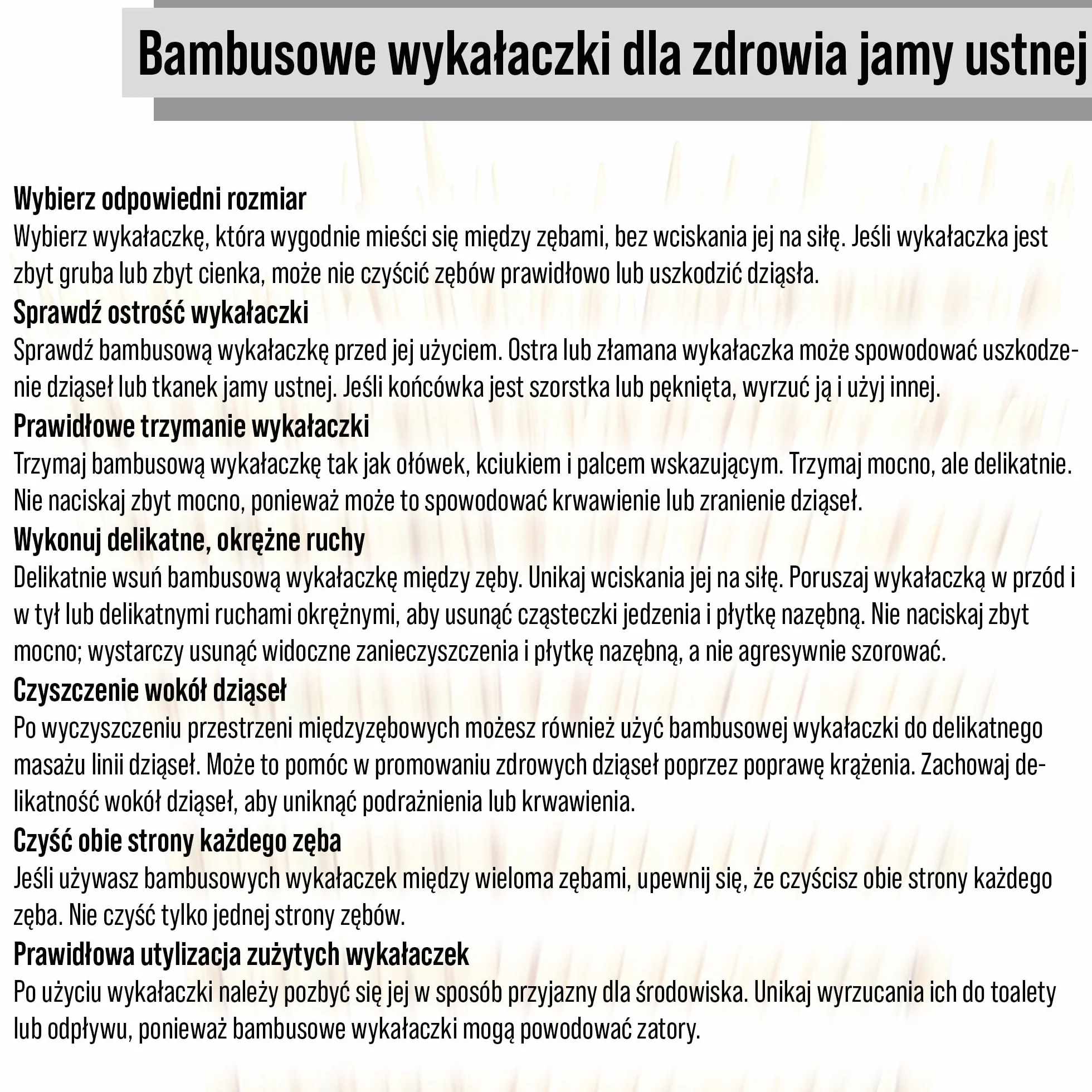 Wykałaczki koktajlowe z flagą Ukrainy 6,5 cm bambusowe dekoracyjne 120 szt.