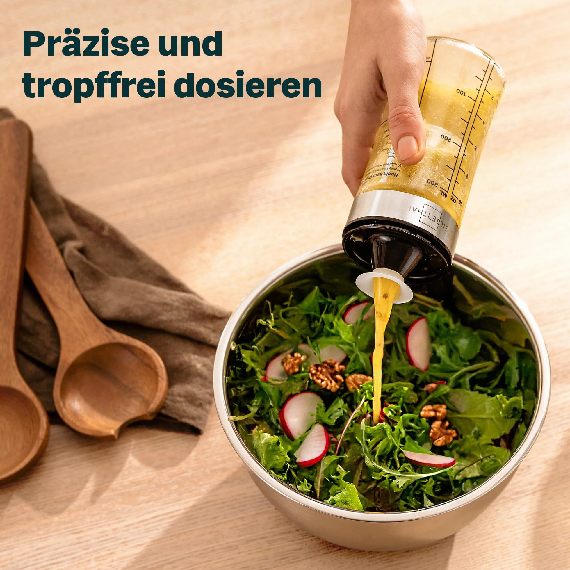 SILBERTHAL Shaker do dressingu 350 ml 2 szt. szklany
