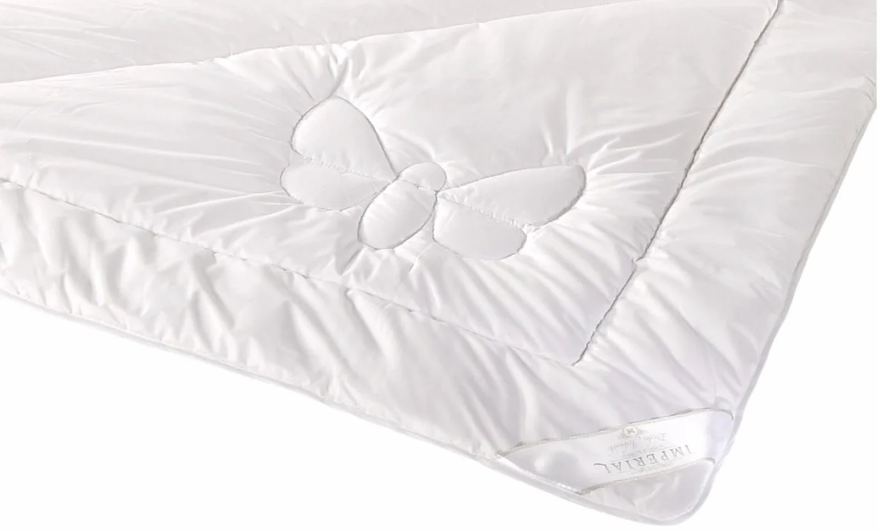 Kołdra Jedwabna 140x200 Imperial Dzikie Jedwab Premium Naturalna Całoroczna