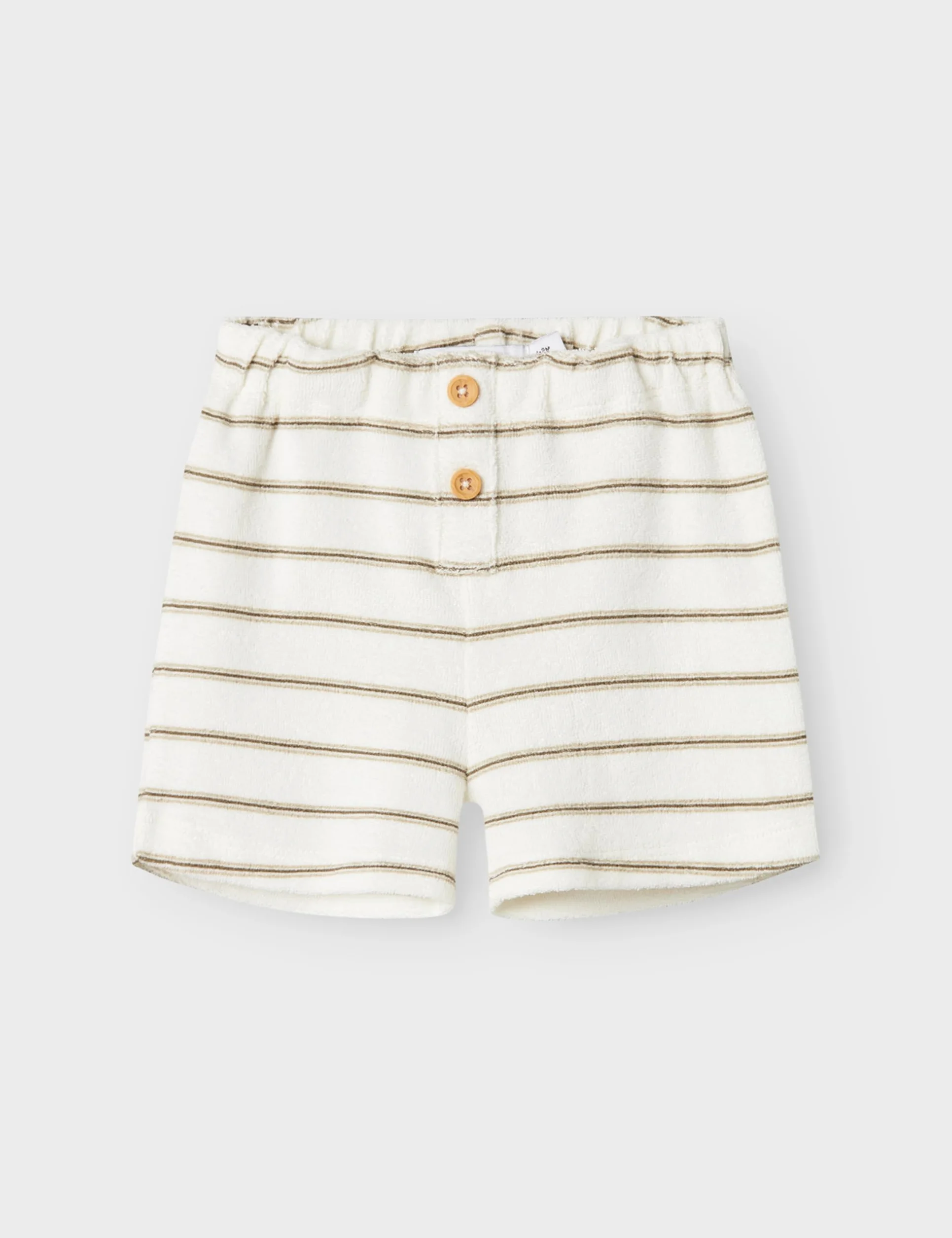 NAME IT Unisex Nbnoterry Ss Top Set, Cloud Dancer, 74