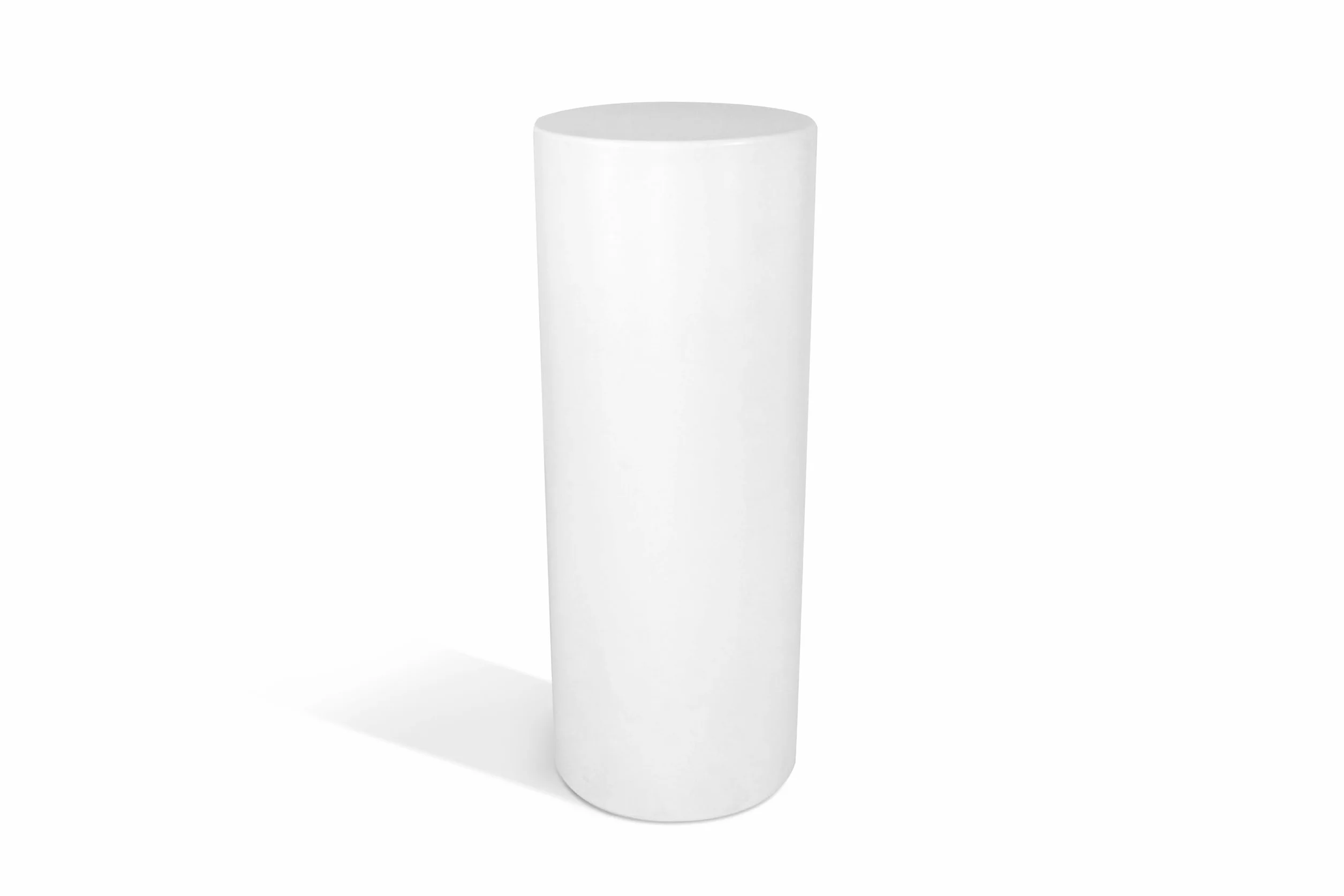 Kloris Słodki stół kolumna cylindryczna biały 70 cm 35 cm