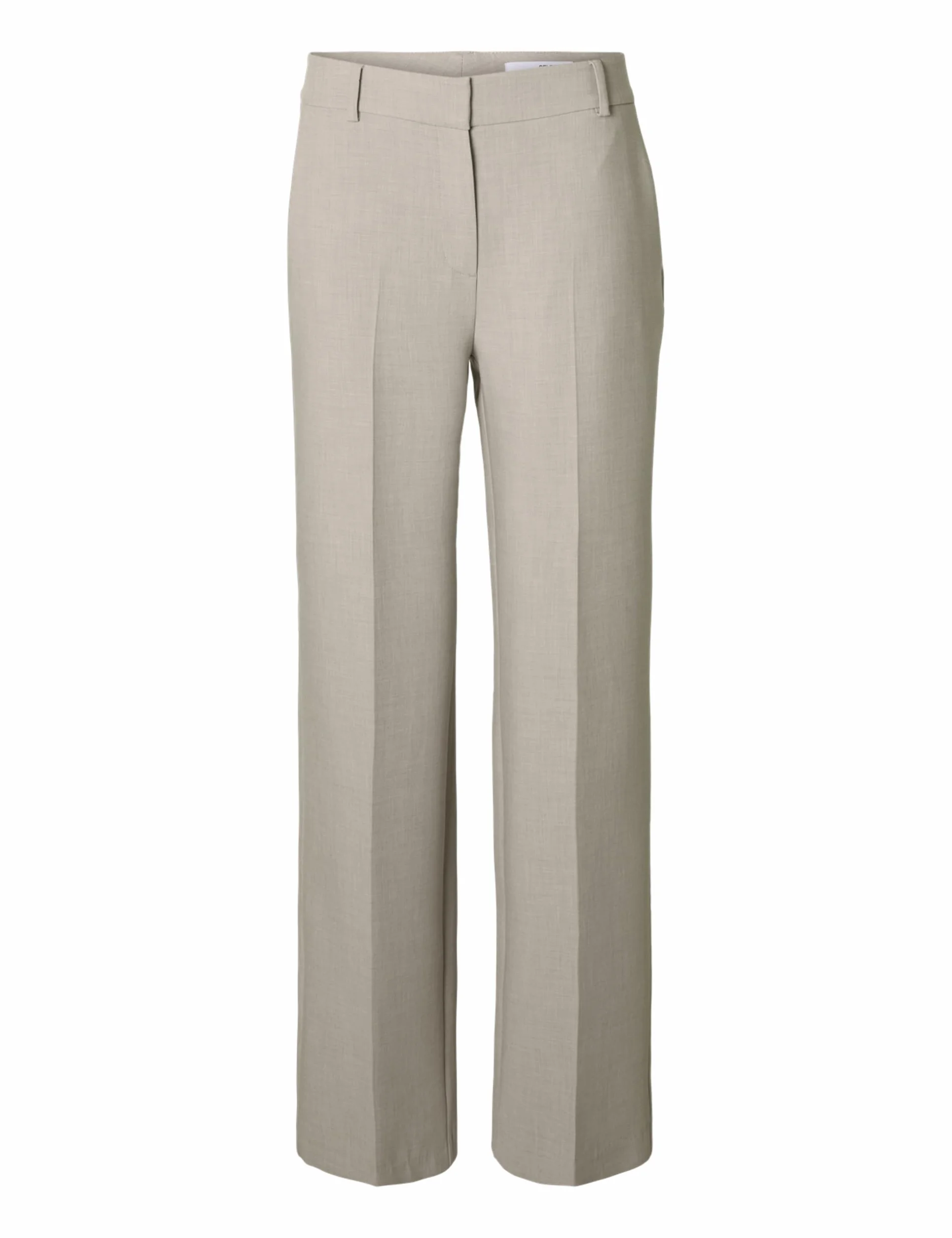 SELECTED FEMME Slfrita Mw Wide Pant Mel Noos - Slfrita Mw Wide Pant Mel Noos Kobiety