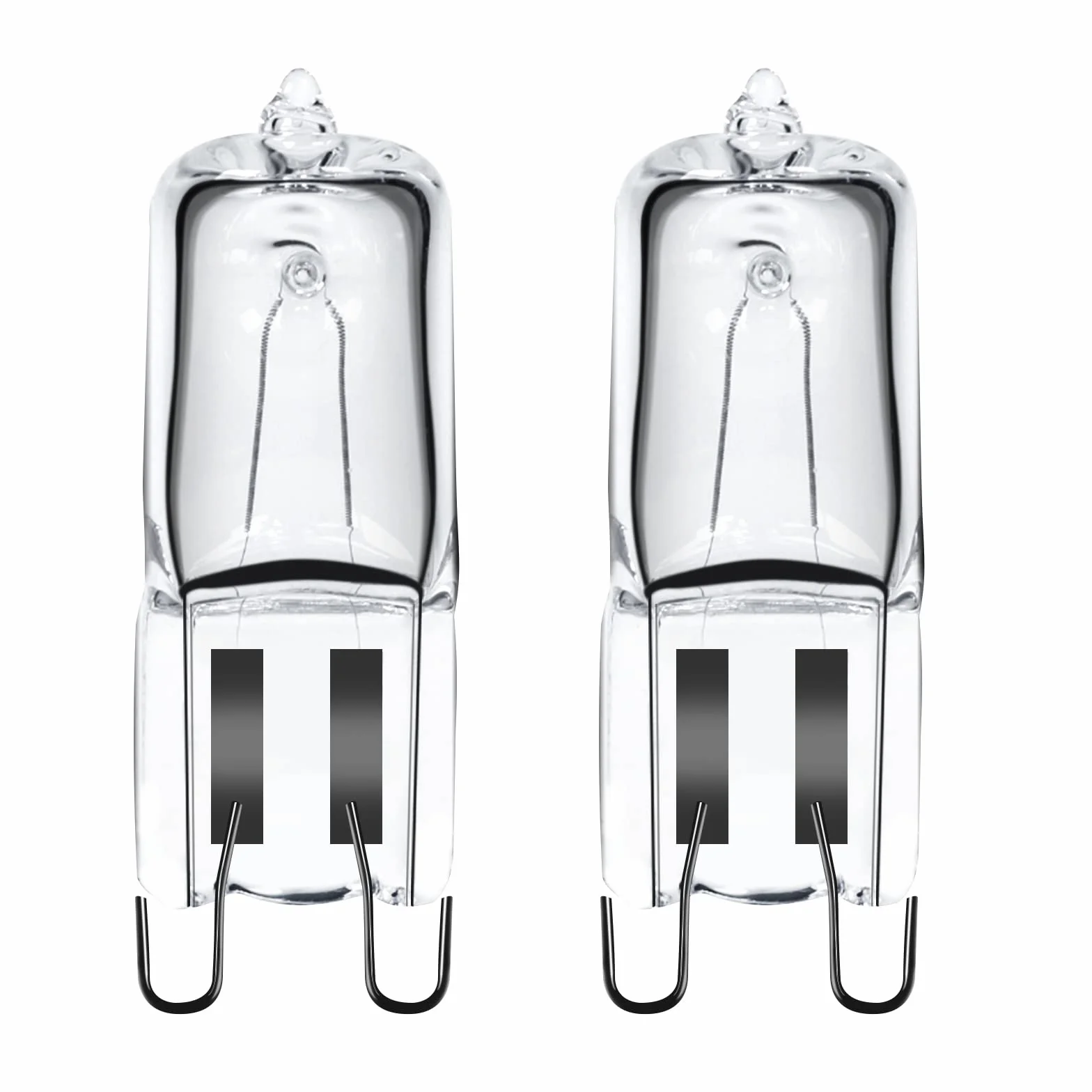 GMY G9 żarówka halogenowa do piekarnika 40 W 230 V, 2 sztuki