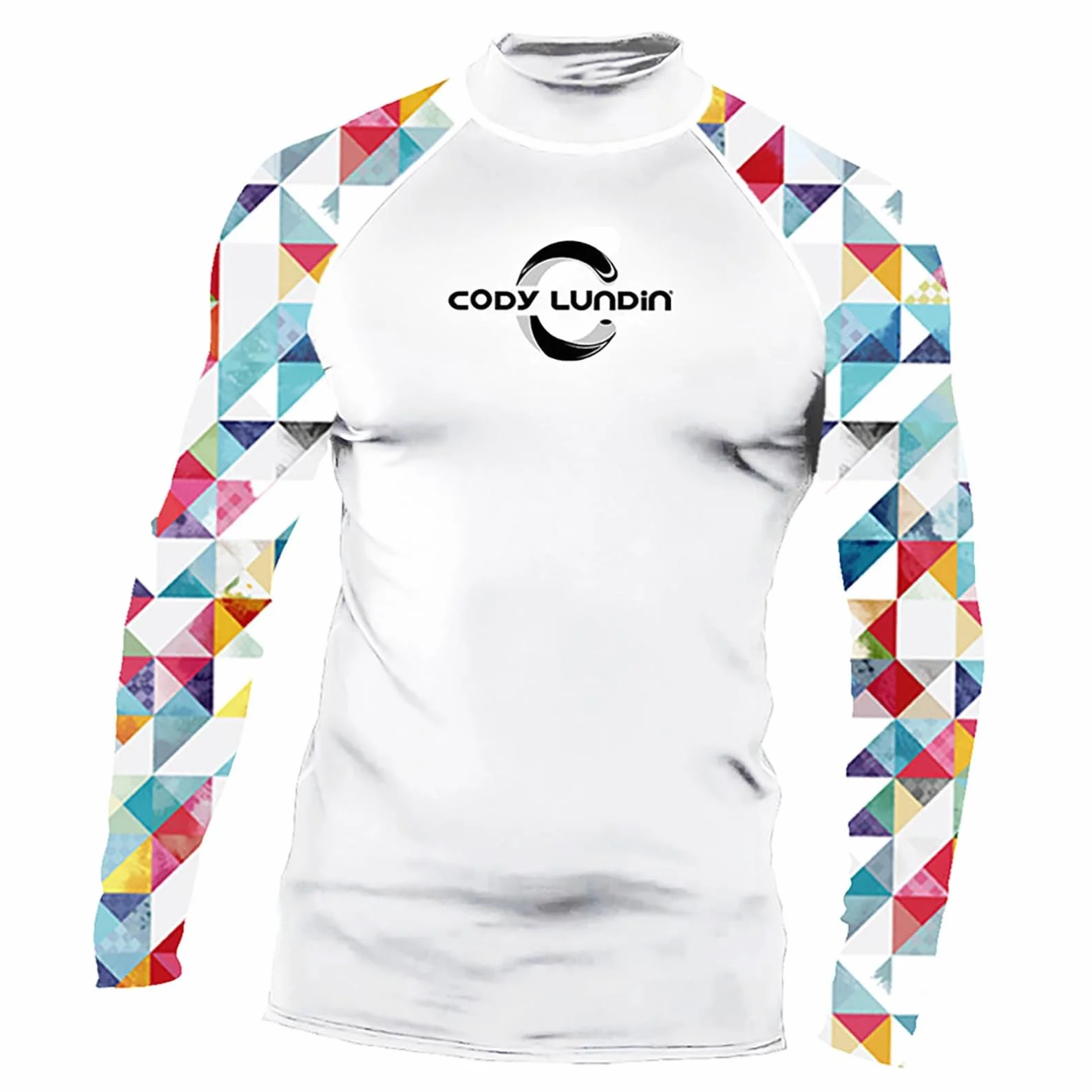 ranrann Męska koszulka Rashguard z długim rękawem Kompresja Anty-UV Ochrona przeciwsłoneczna Szybkoschnący Sport Pływanie Surfing