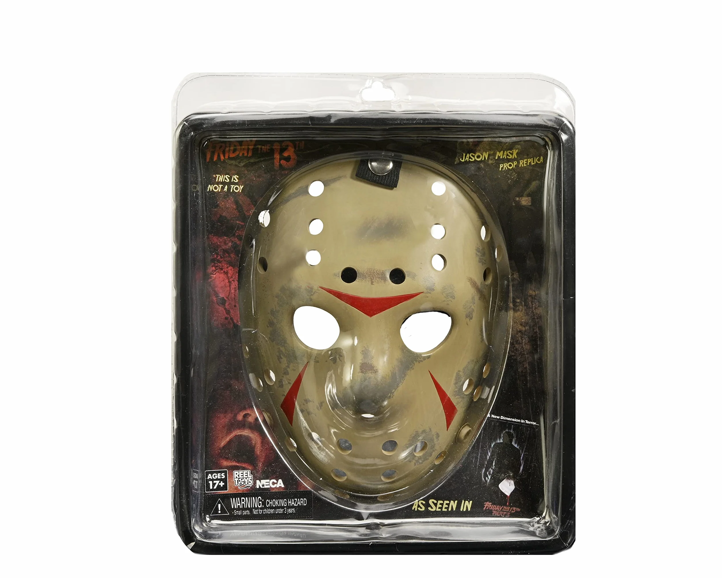 NECA Obrazy gwiazd Friday The 13th Part 3 Jason Prop Replika maski