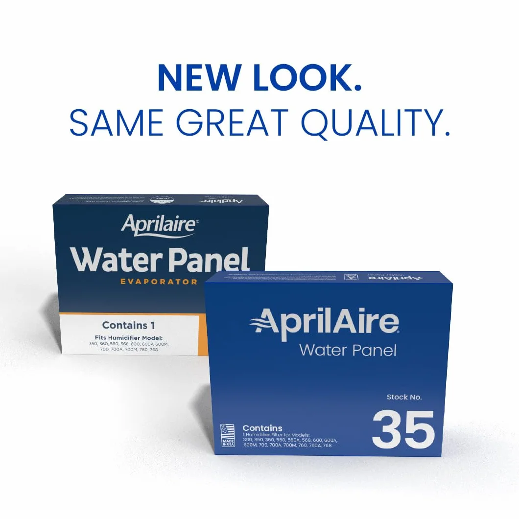 Aprilaire 35 panel wodny, pasuje do nawilżaczy 600, 600 A, 600 m, 700 A, 700 m, 760, 768, 350, 360, 560 i 568 (2 sztuki)