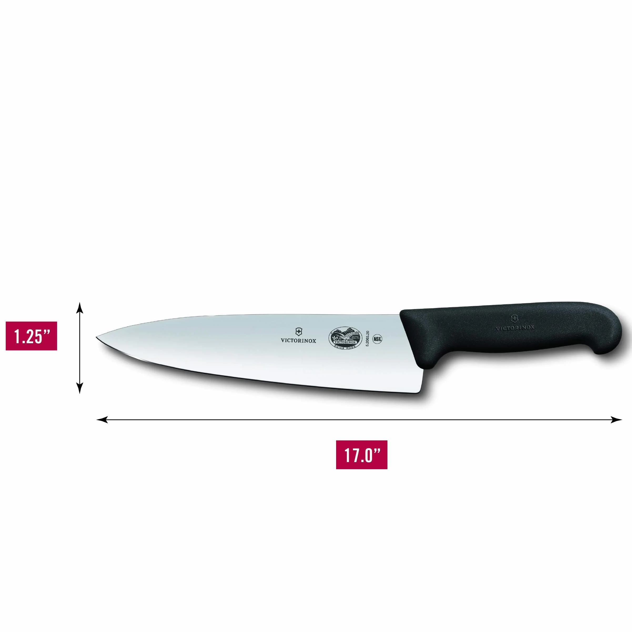 Victorinox Swiss Army Fibrox Pro Chef's Knife 8-Inch