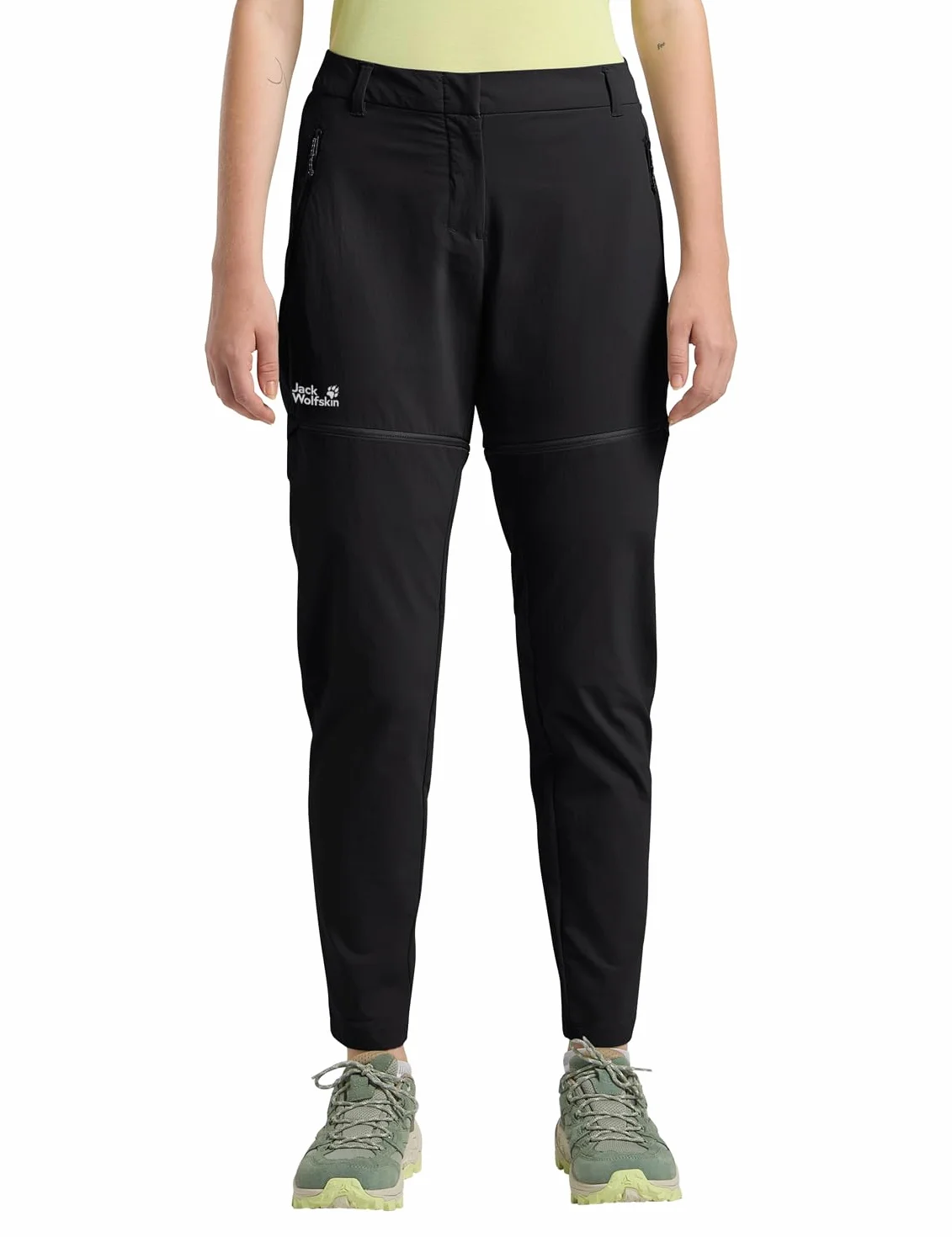 Jack Wolfskin Hikeout Zip Off Pants W - Spodnie turystyczne Kobiety