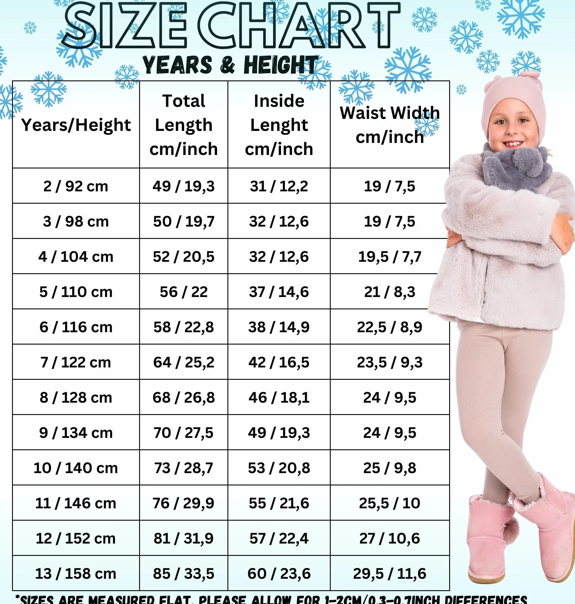 hi!mom Zimowe legginsy dziecięce pełnej długości bawełniane spodnie dziecięce materiał termiczny grube zimowe legginsy dla dzieci ciepłe oddychające spodnie dziecięce na co dzień dla dzieci dziewczęce