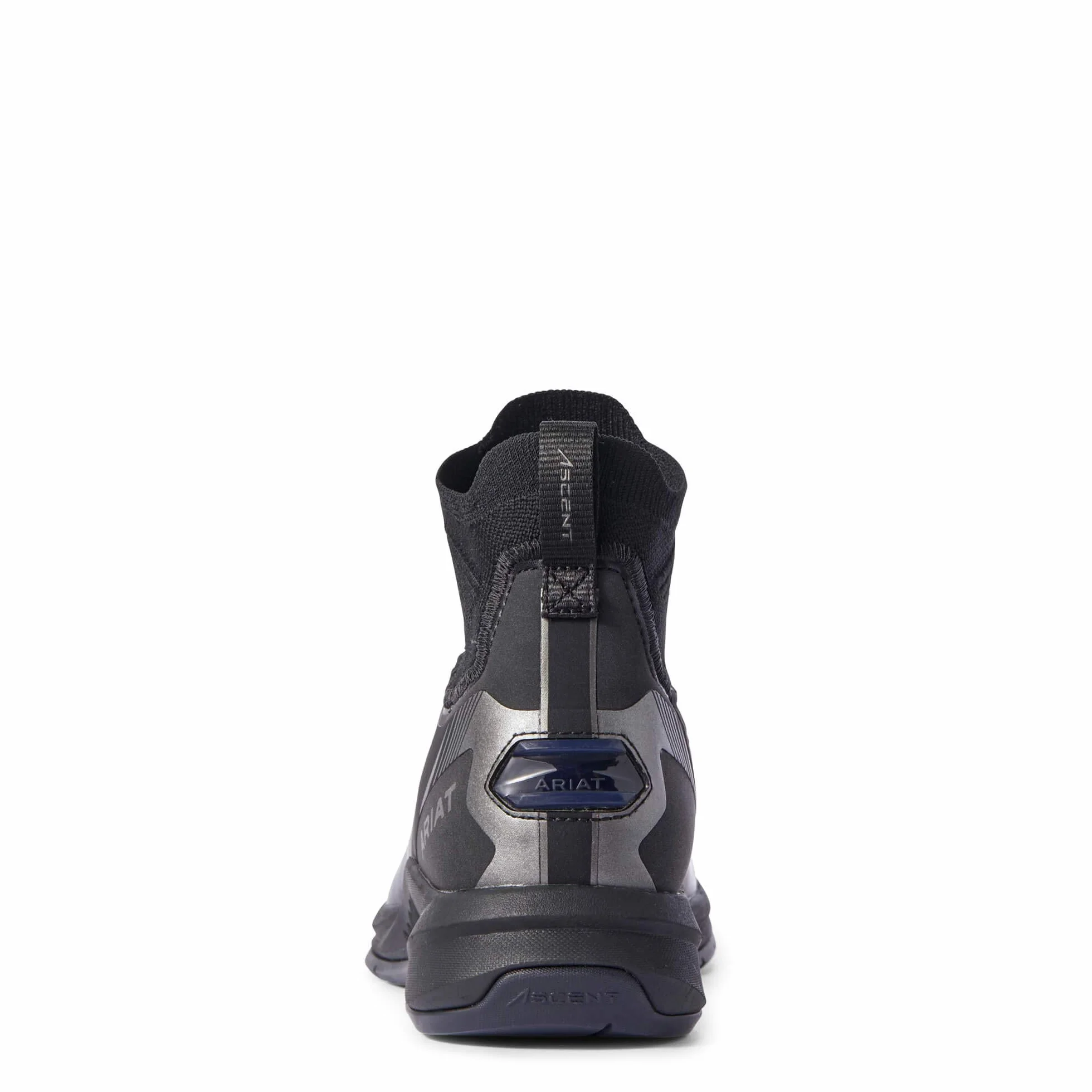 Ariat Damskie buty Ascent Paddock, czarne, lekkie, technologia ATS® zapewnia stabilność i komfort przez cały dzień