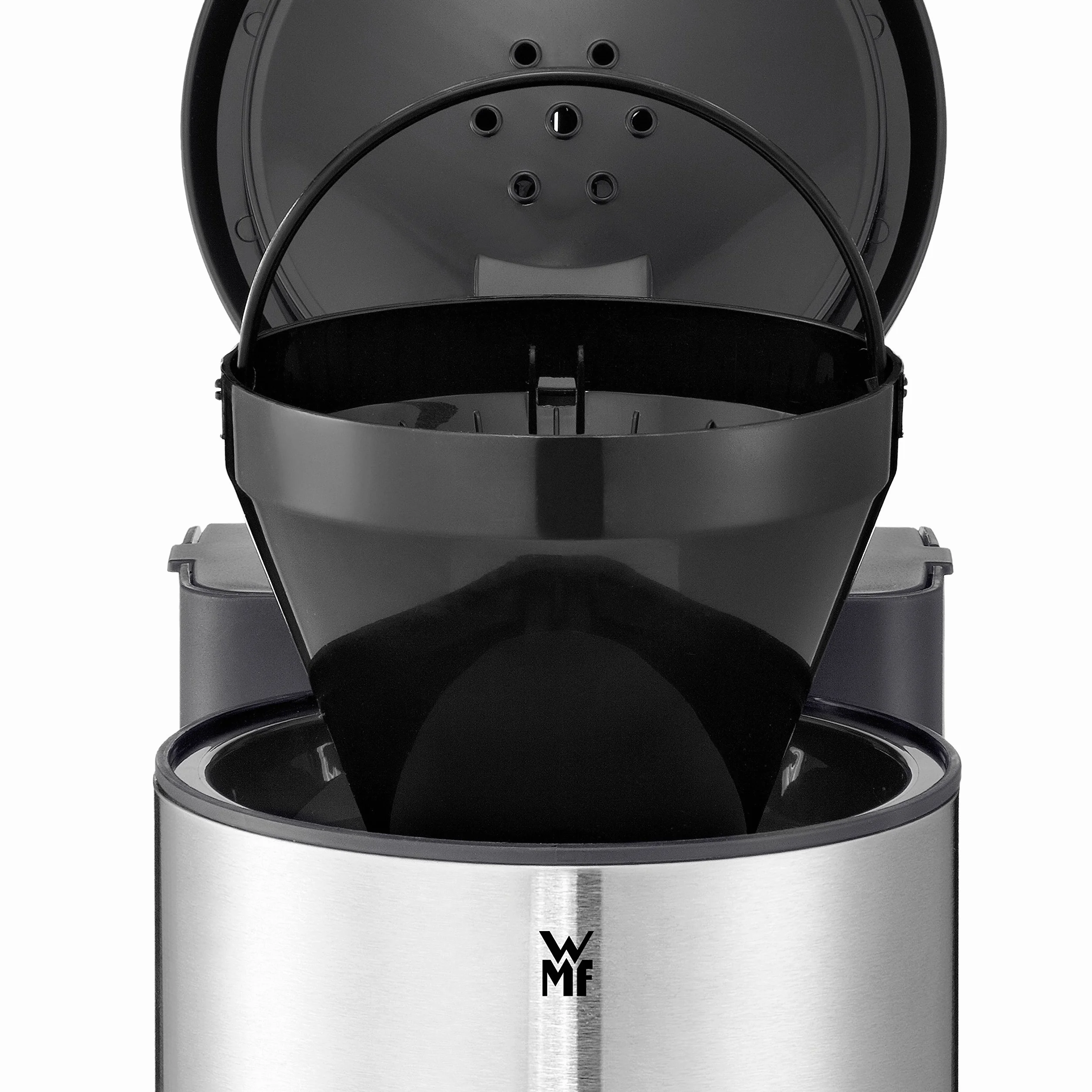 WMF Stelio ekspres do kawy filtr aromatyczny szklany dzbanek stal nierdzewna 36x32x36 cm