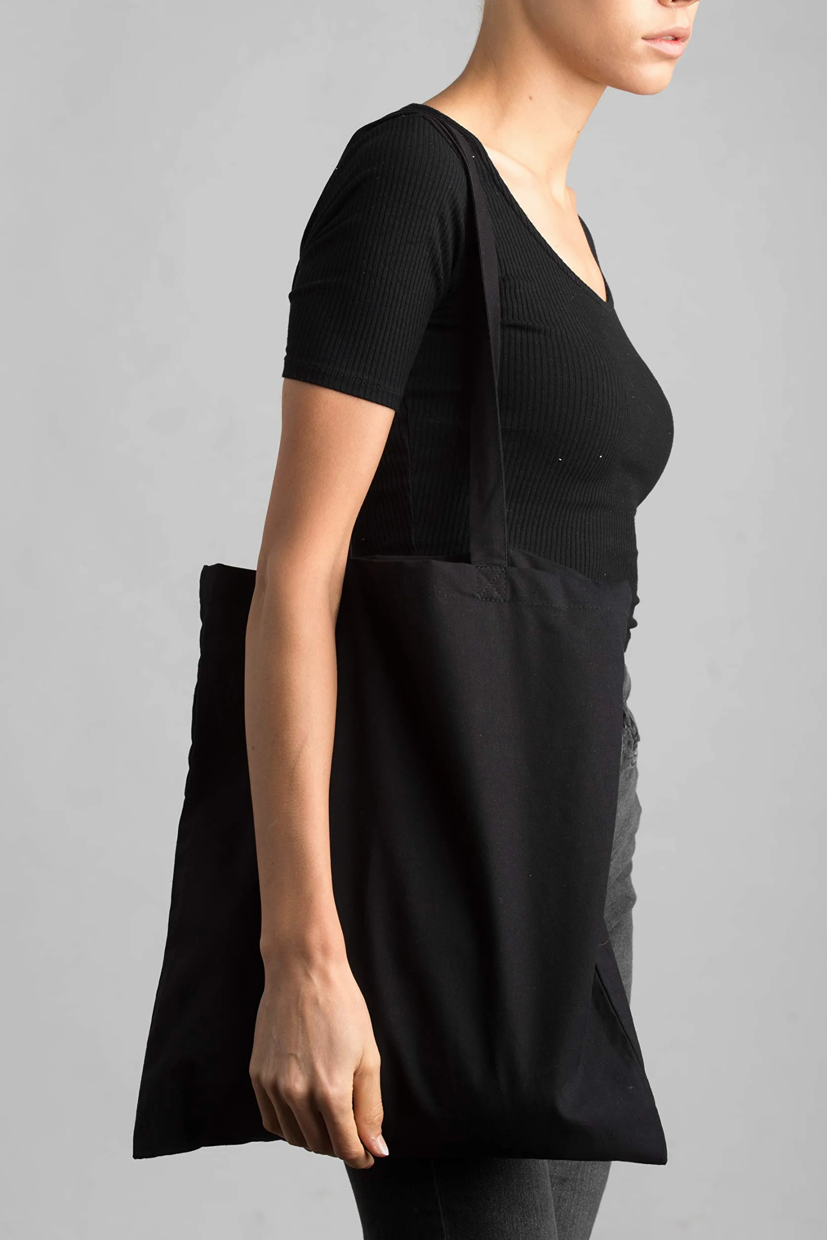 Torba bawełniana 38x42 cm 100% bawełna 145 g/m² bez nadruku
