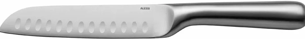 Alessi SG509 nóż Santoku Mami, stal AISI 420, srebrny
