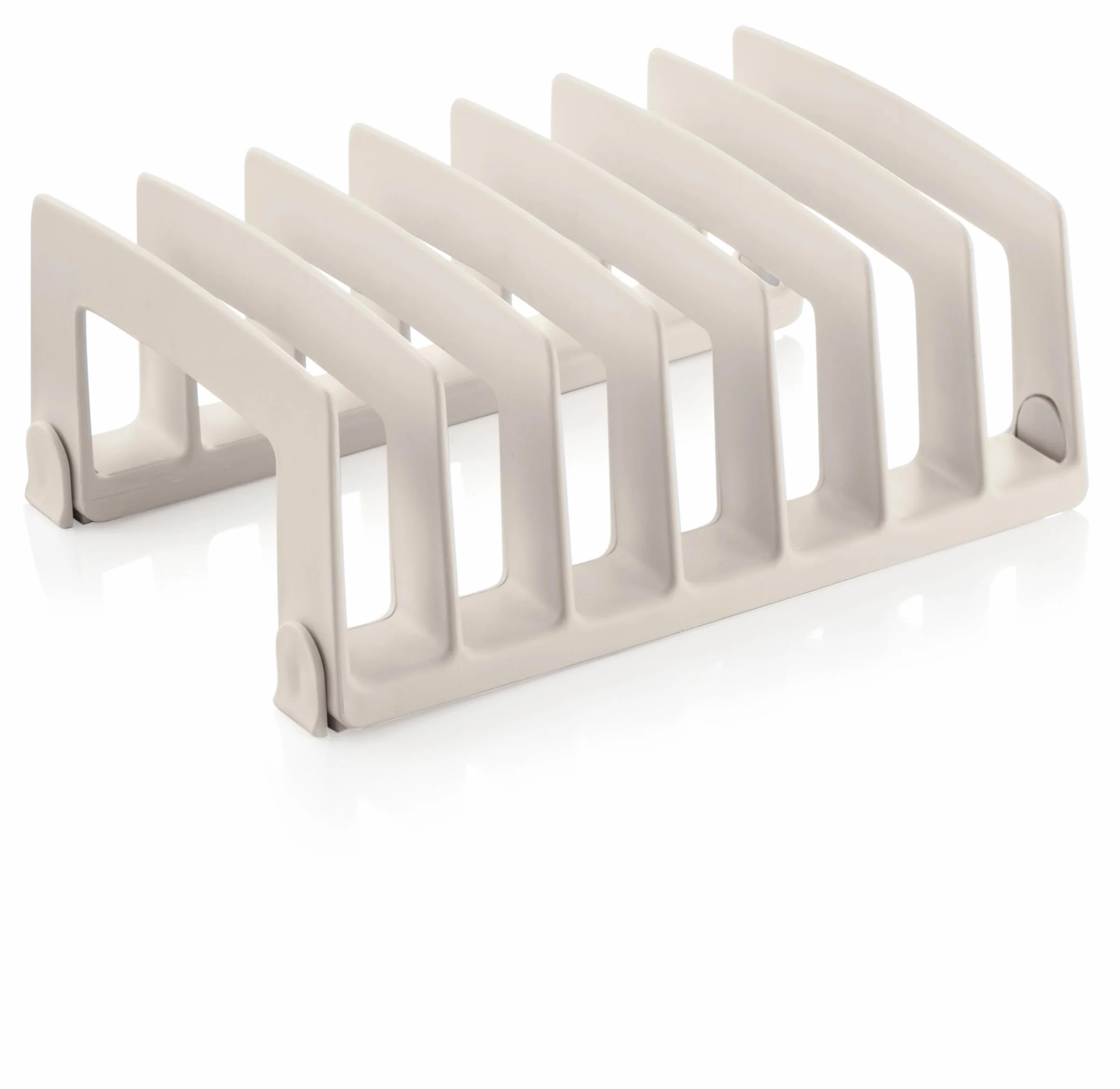 Tescoma SOPORTE PARA TAPAS DE PLASTICO Flexispace, biały