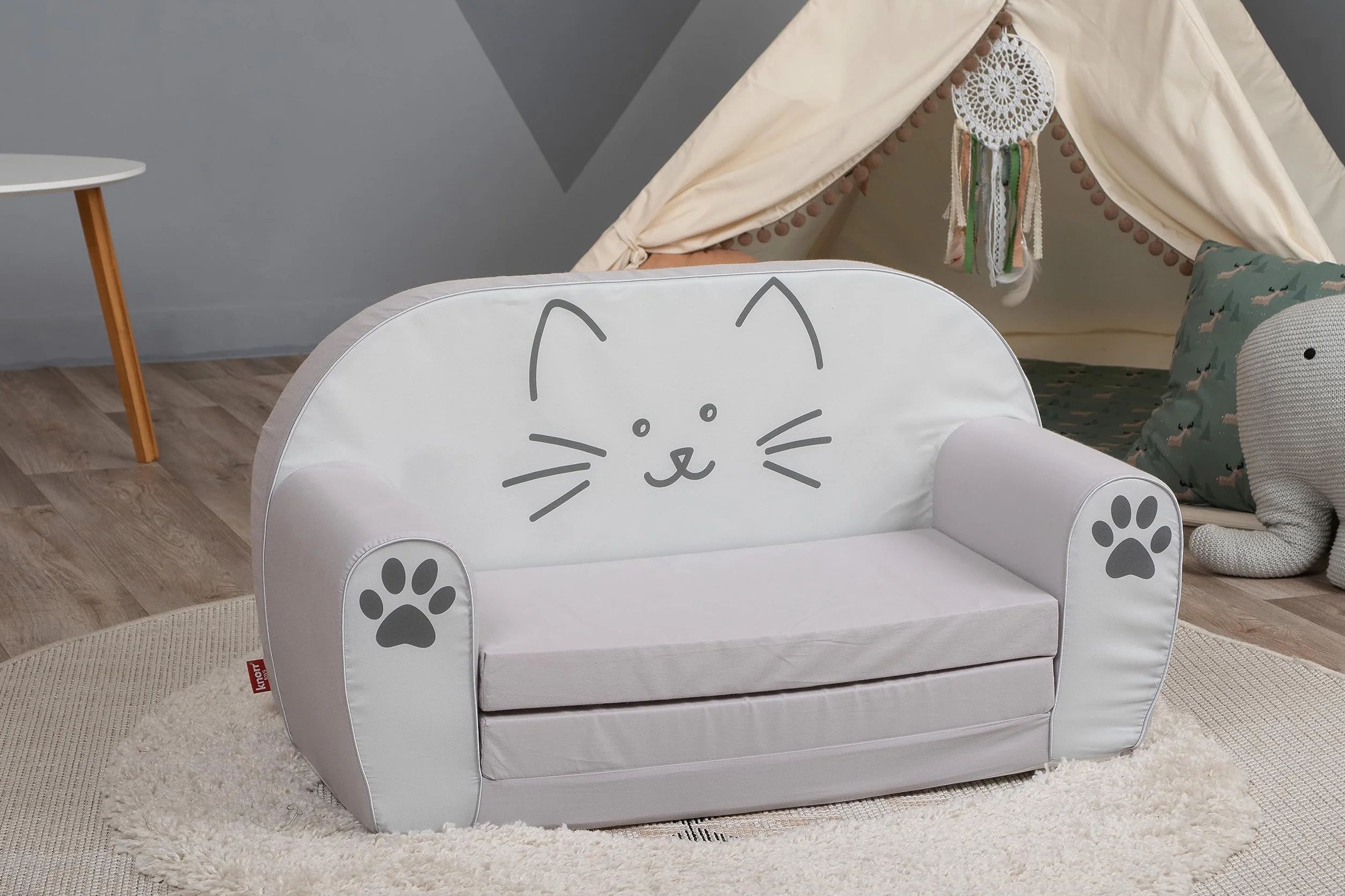 Knorrtoys 68481 sofa dziecięca Lilli bawełna kolorowa