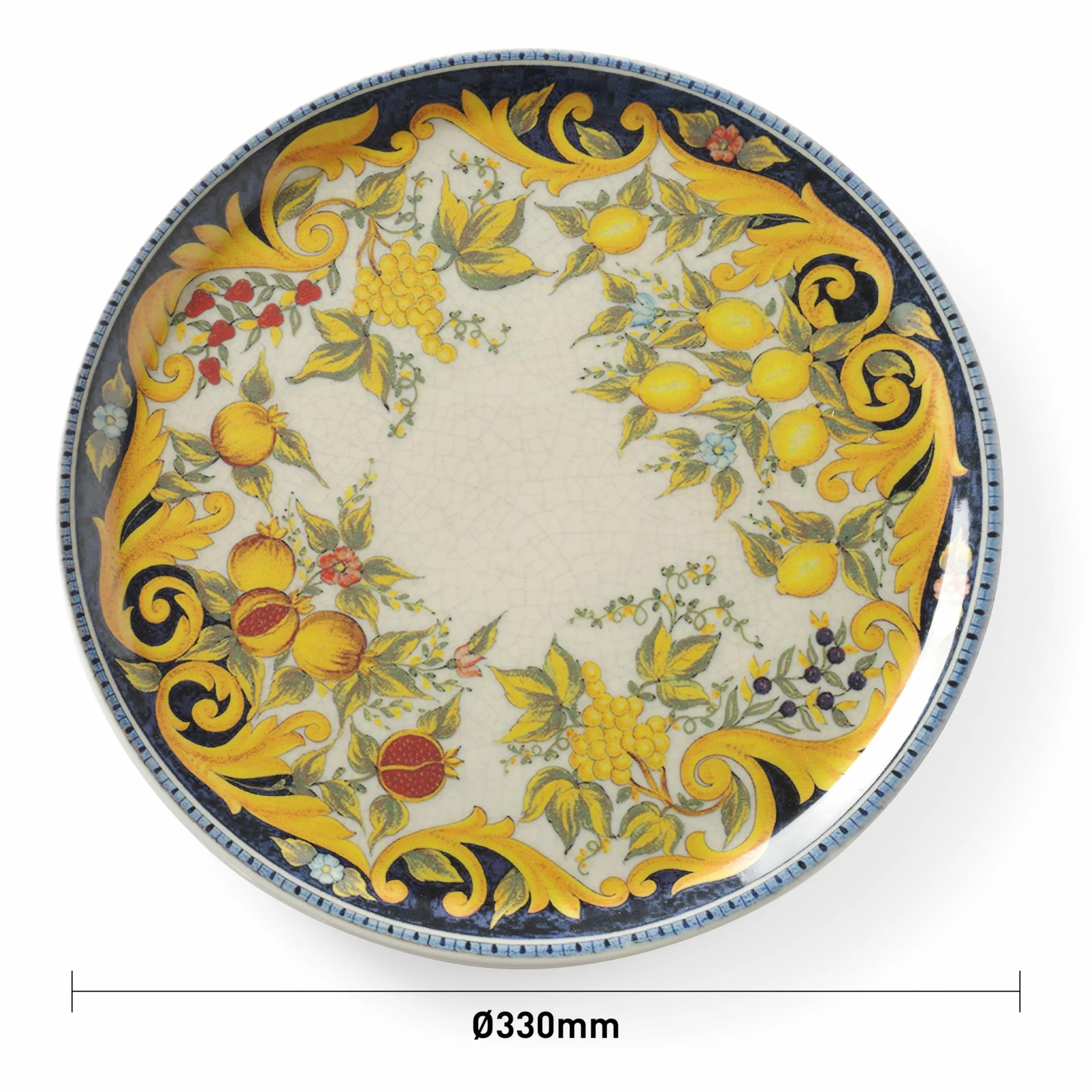 Hendi porcelanowy talerz do pizzy 777855 Ø 330 mm odpowiedni do zmywarki i mikrofalowej