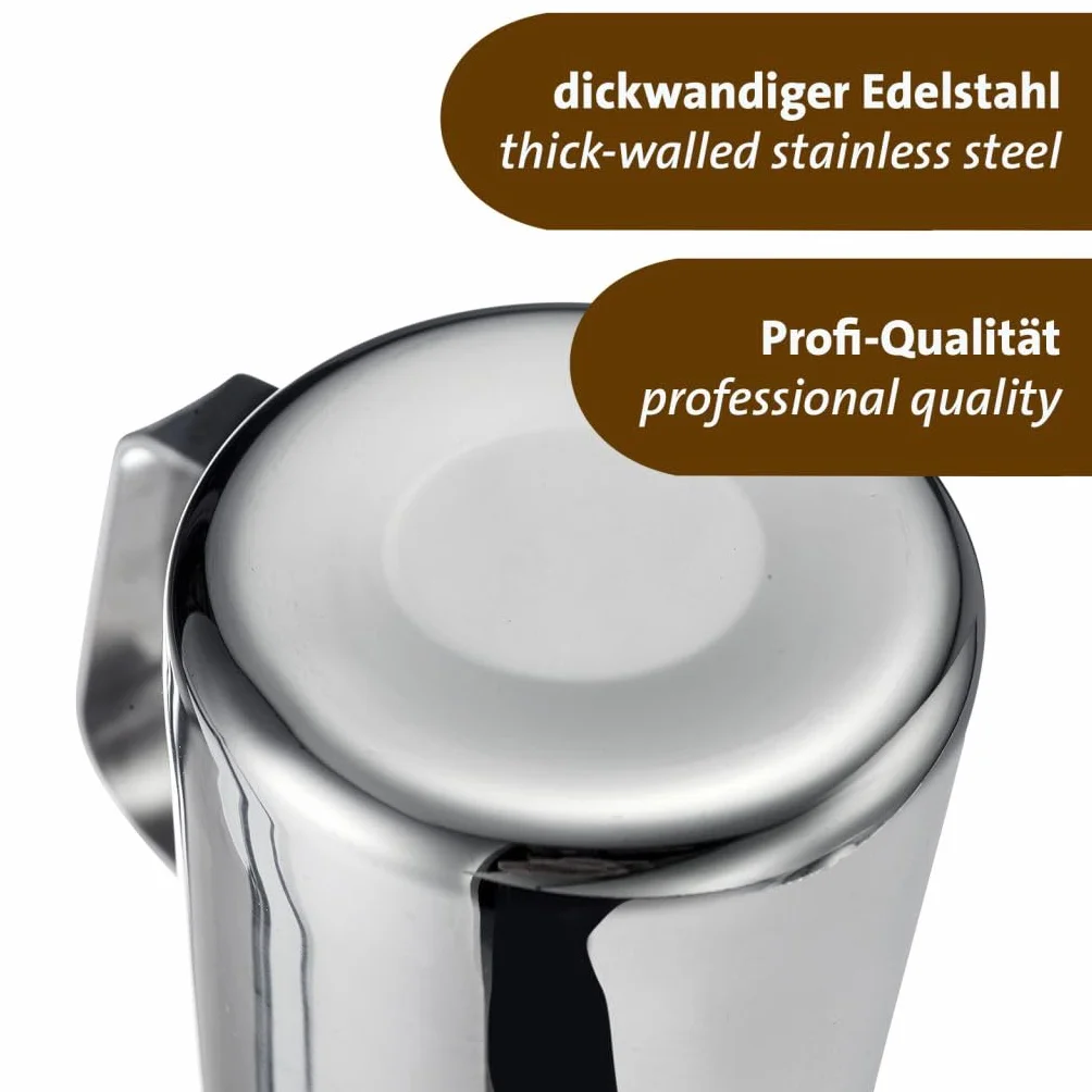 Westmark Dzbanek na mleko Brasilia 220 ml stal nierdzewna akcesoria baristyczne