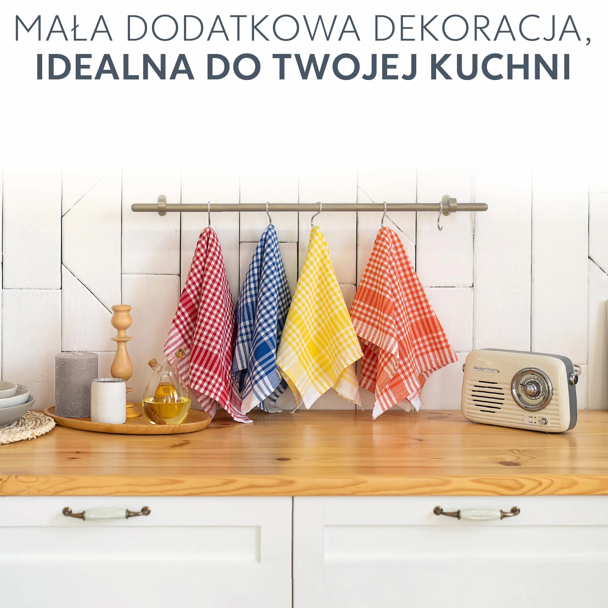 Twinzee - Zestaw 10 ściereczek do naczyń - 100% bawełna - 47 x 67 cm - wyjątkowo chłonne ściereczki kuchenne - do osuszania naczyń i rąk - zielone