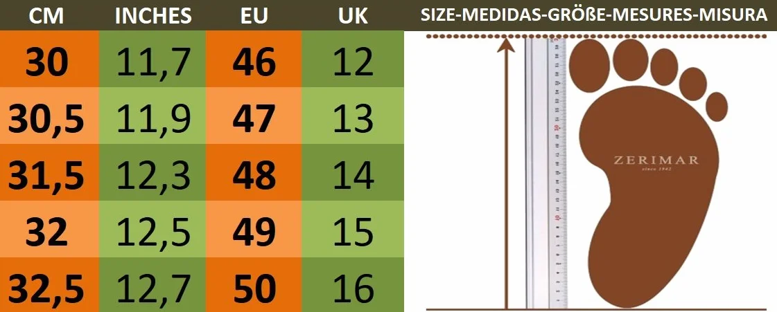 Zerimar Skórzane buty do łodzi dla mężczyzn, buty żeglarskie, męskie mokasyny, duże rozmiary, 46-50