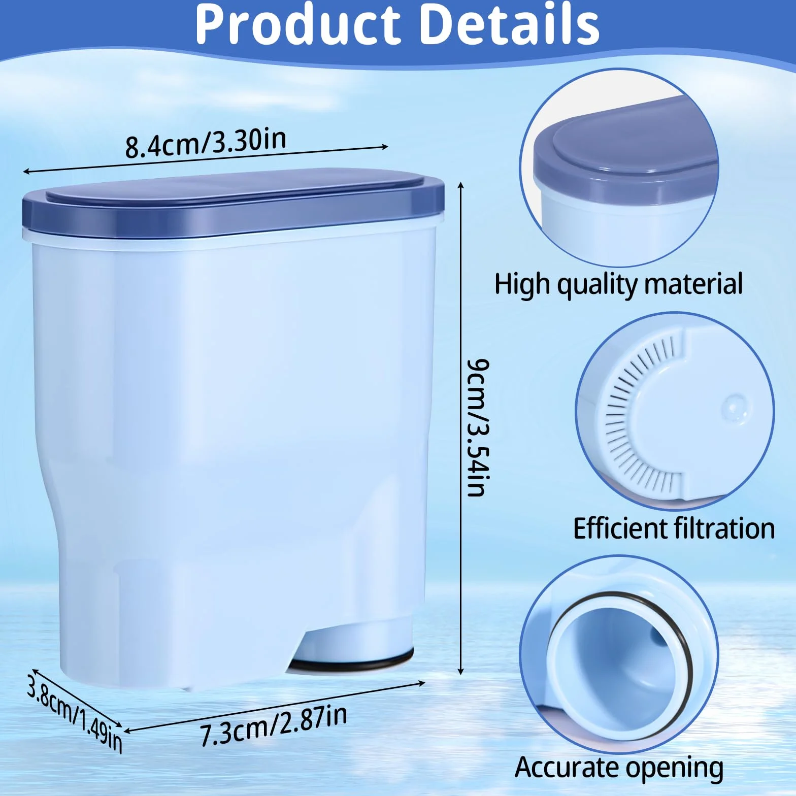 Filtr wody Philips AquaClean CA6903/10 CA6903/22 do ekspresu Saeco