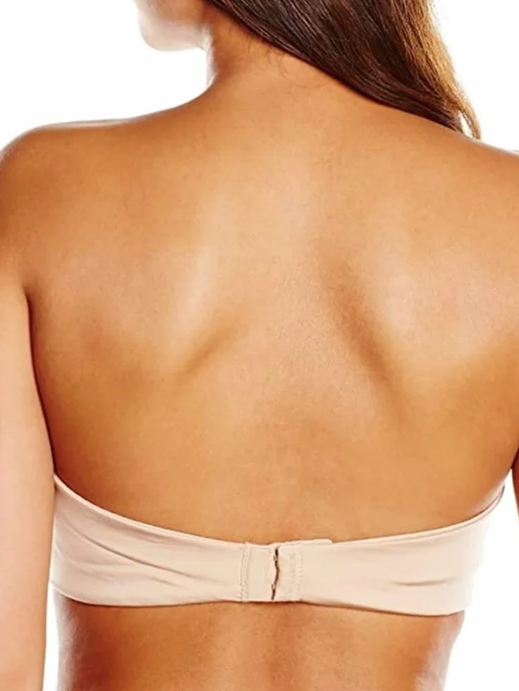 Wonderbra Ultimate Strapless Damski Biustonosz, Beżowy, 75B